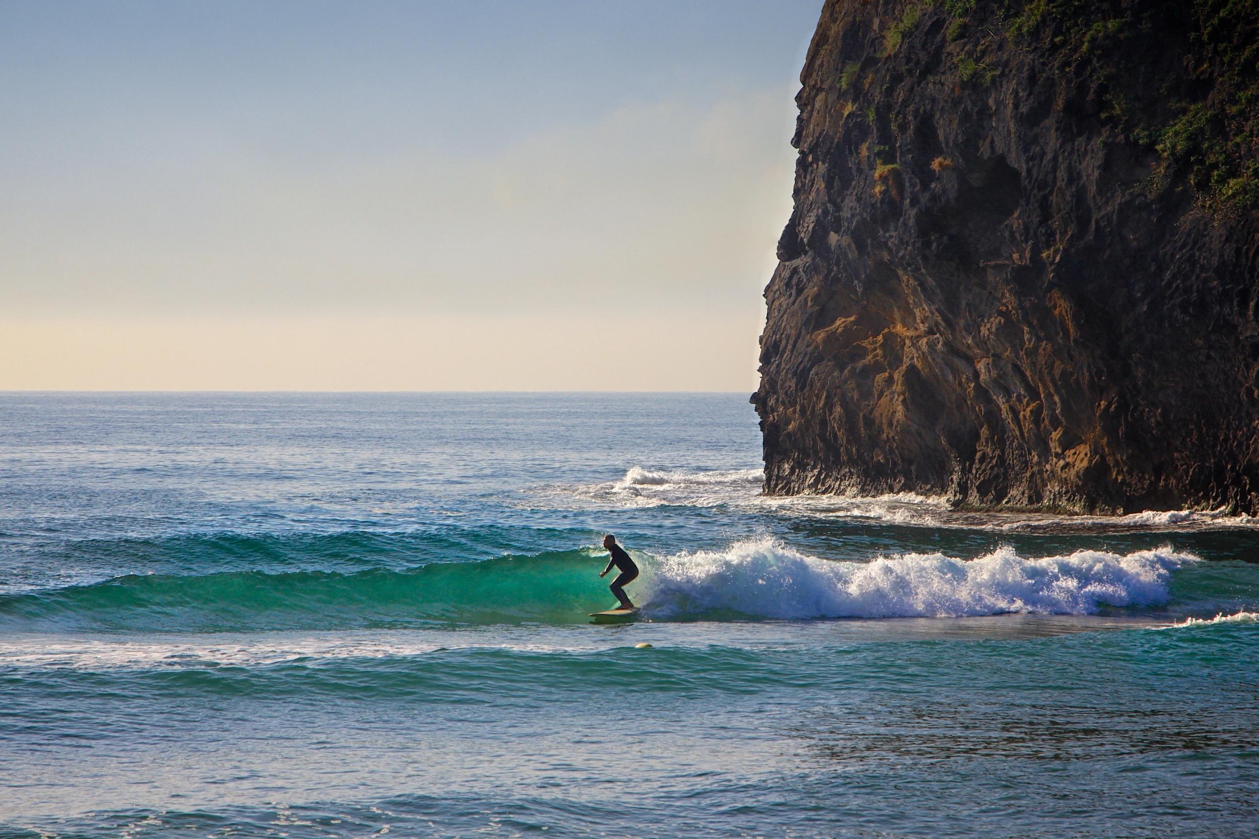 Surfing in North Korea's Hamhung - possibly the world's most remote surf beach