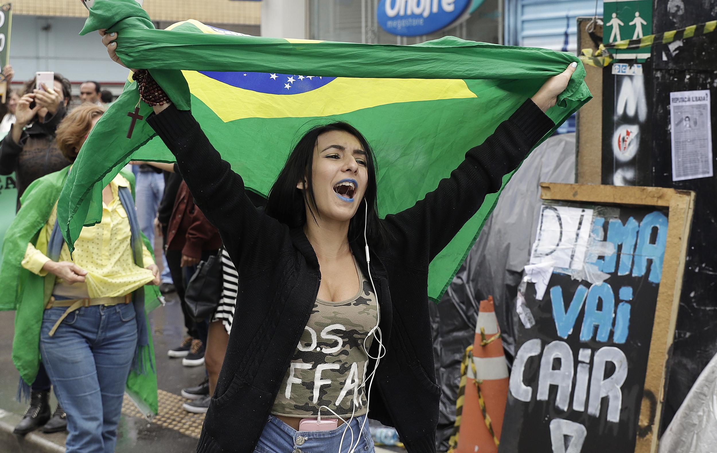 Brazilians celebrated on Wednesday after the impeachment of Dilma Rousseff, removing her from power