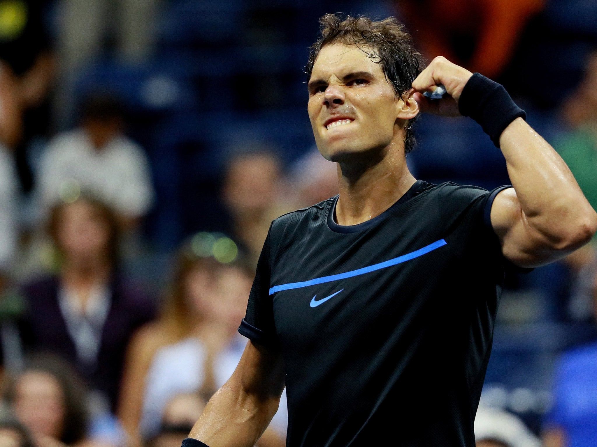 Rafael Nadal had no problems in beating Andreas Seppi to reach the third round