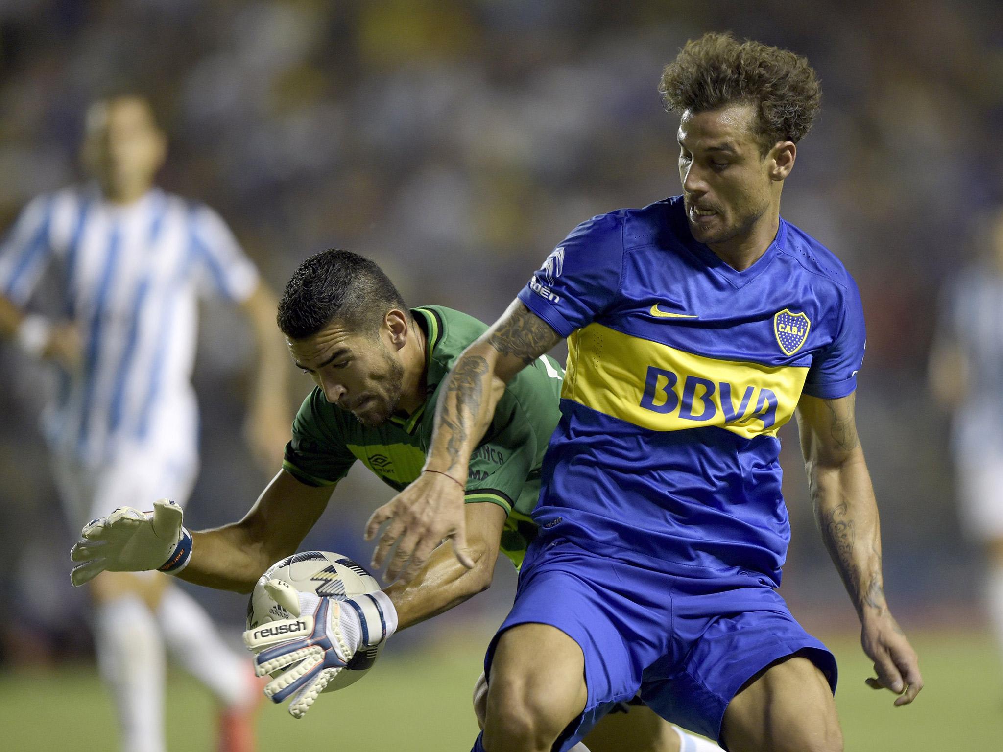 <b>Former club:</b> Boca Juniors