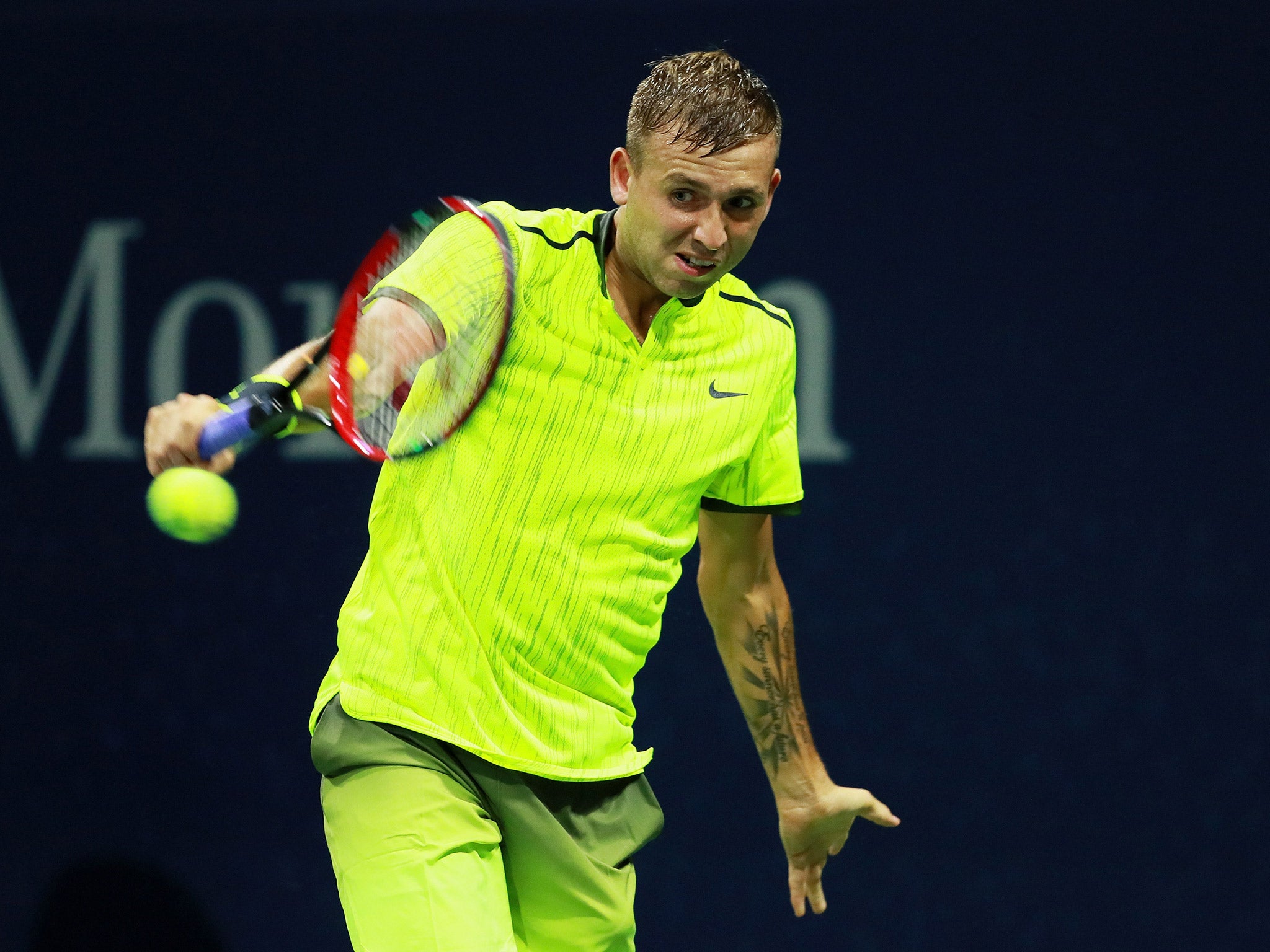 Dan Evans defeated rising German star Alexander Zverev