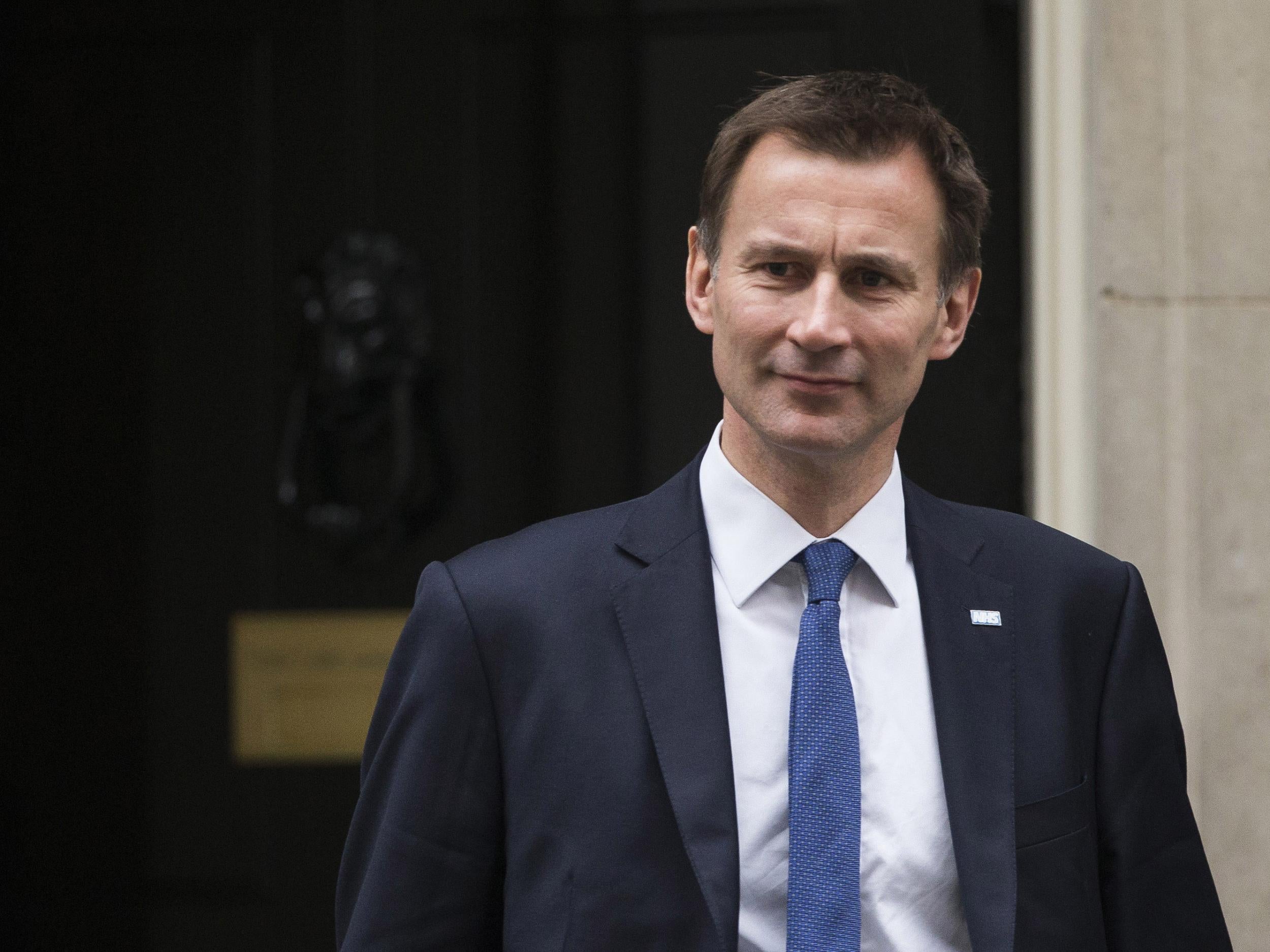 Health Secretary Jeremy Hunt