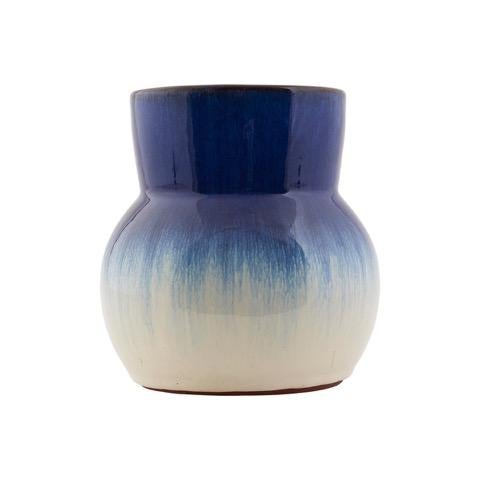 Scandinavian brand House Doctor's blue and white vase uses an ombre effect, £8.25