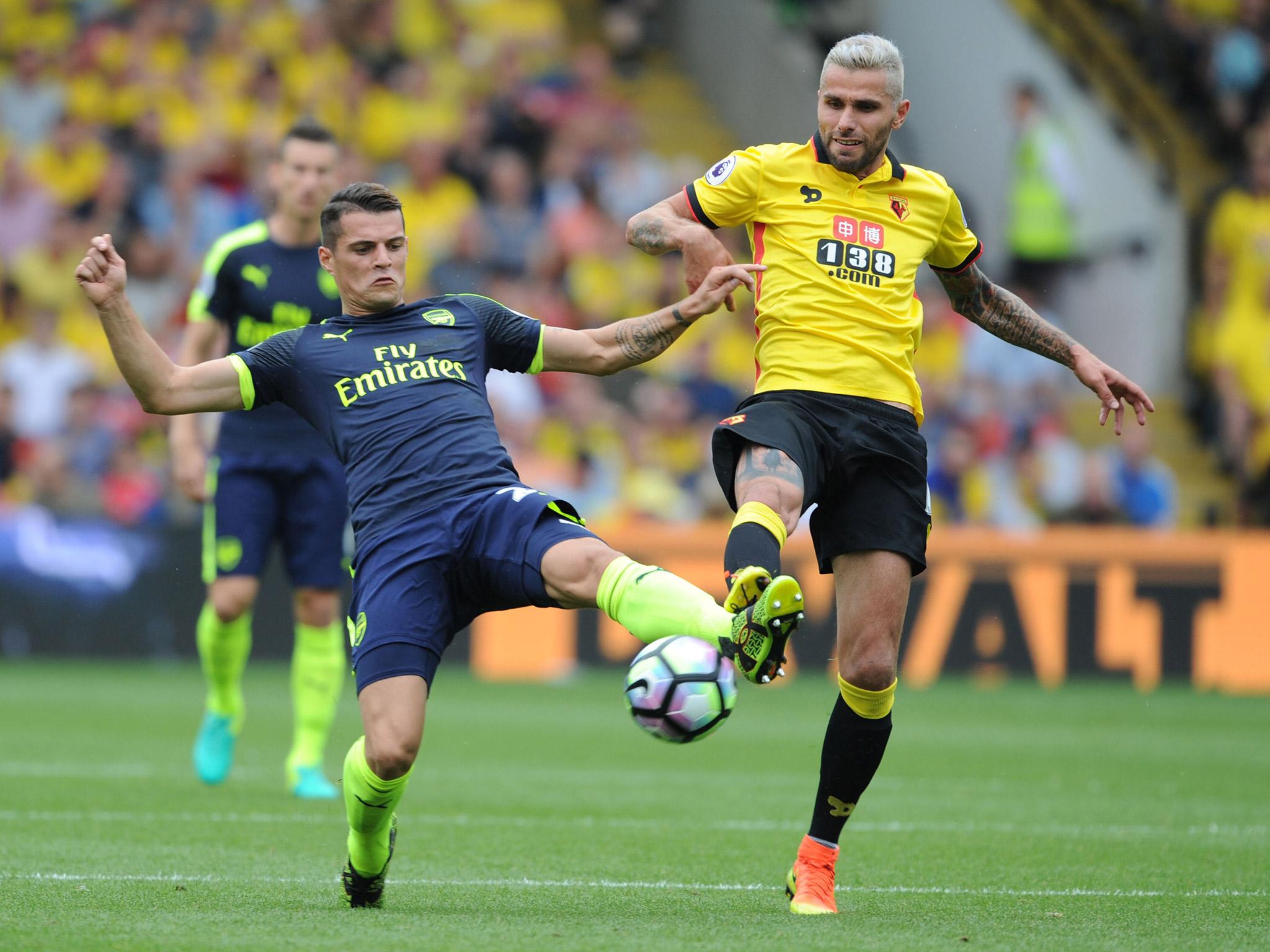 <b>Good signing:</b> Arsenal have needed presence and power in midfield for years and now they have it again through Granit Xhaka. The Swiss international is an imposing athlete and an astute passer, the perfect partner for Santi Cazorla or Aaron Ramsey.