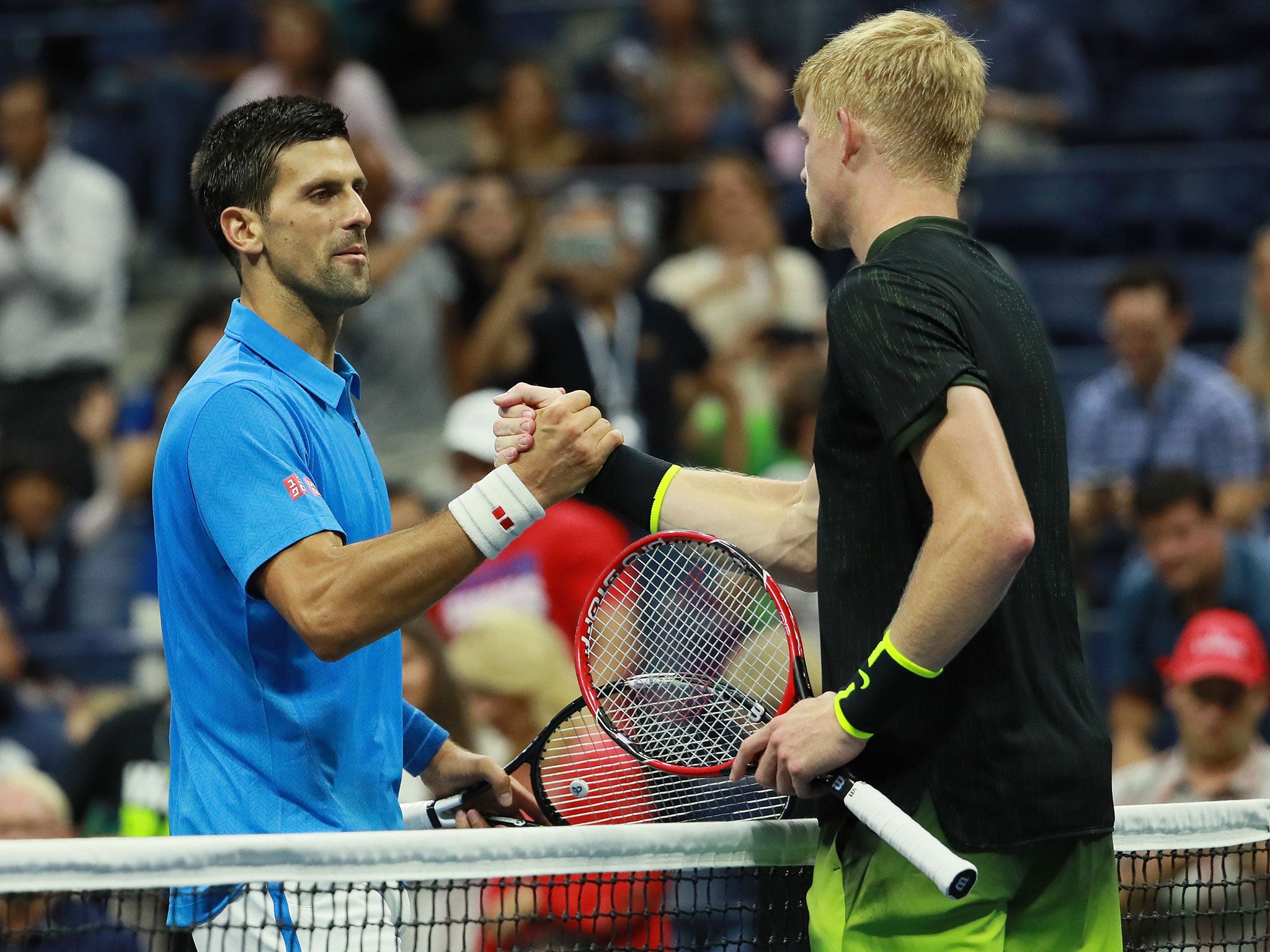 The defeat means Andy Murray is left as Britain's sole interest in the singles at Flushing Meadows