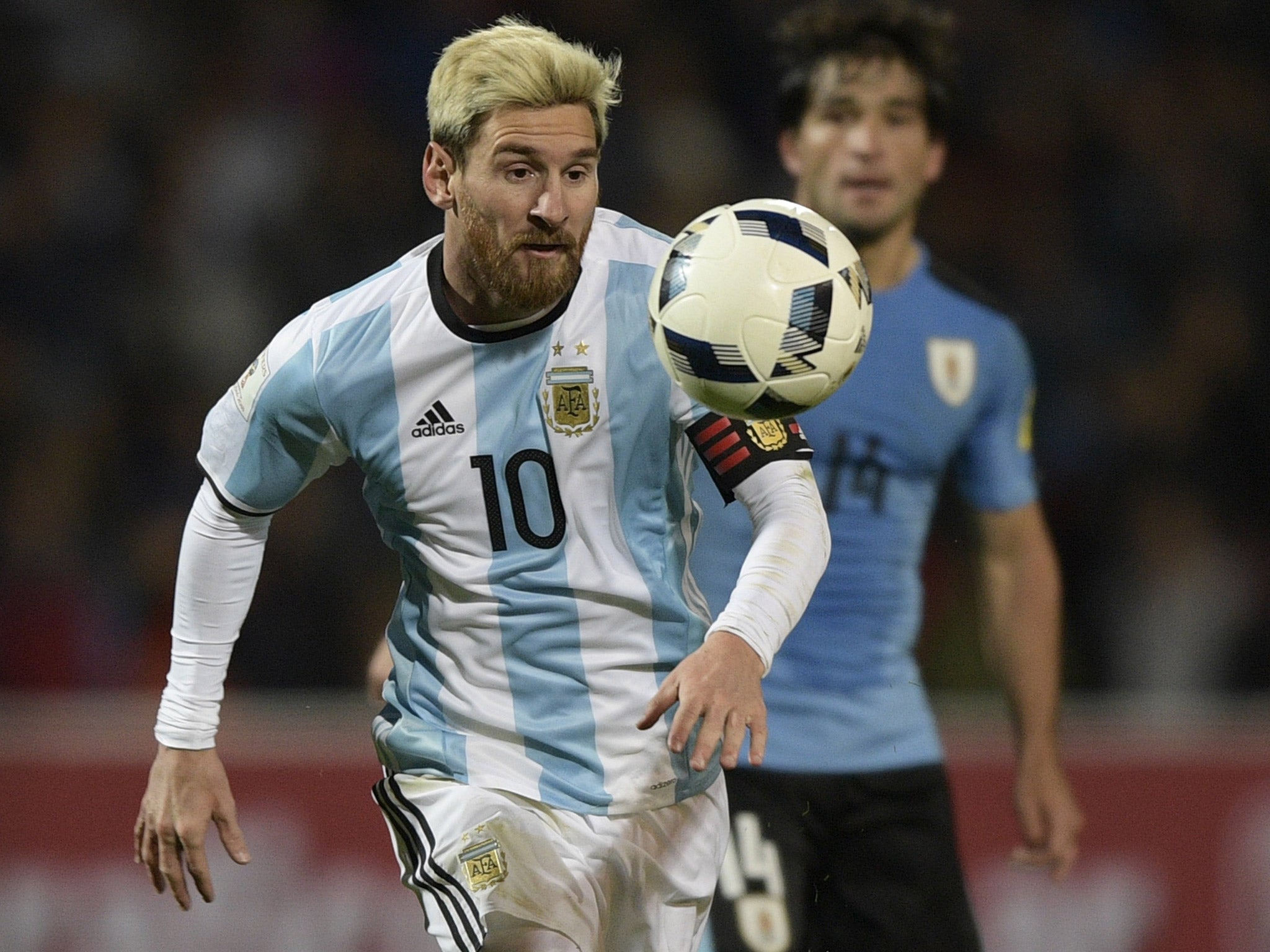 Lionel Messi has revealed that a 'fresh start' was behind the decision to bleach his hair blonde