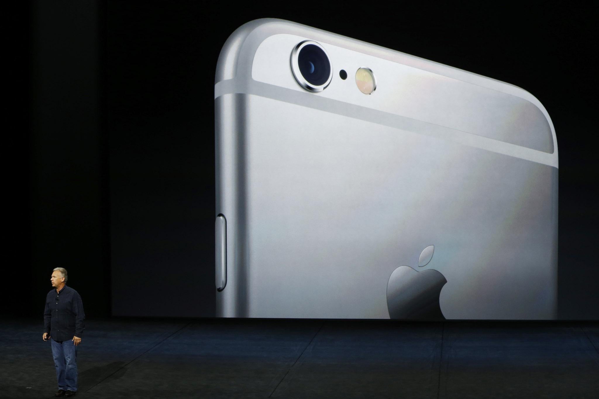 Apple Senior Vice President of Worldwide Marketing Phil Schiller speaks about the new iPhone 6s and 6s Plus during a Special Event at Bill Graham Civic Auditorium September 9, 2015 in San Francisco, California