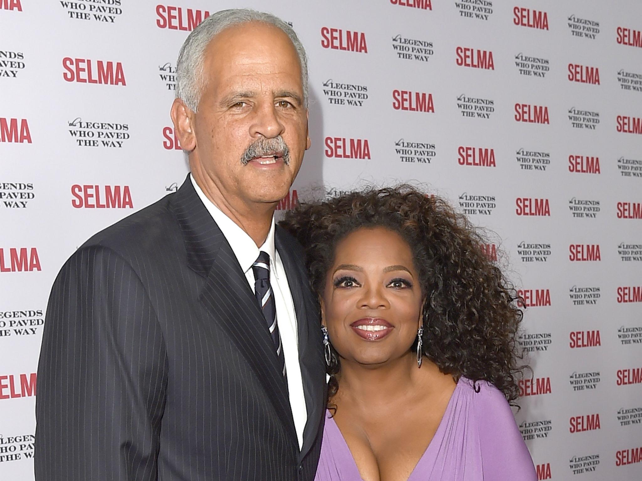 Stedman Graham and Oprah Winfrey