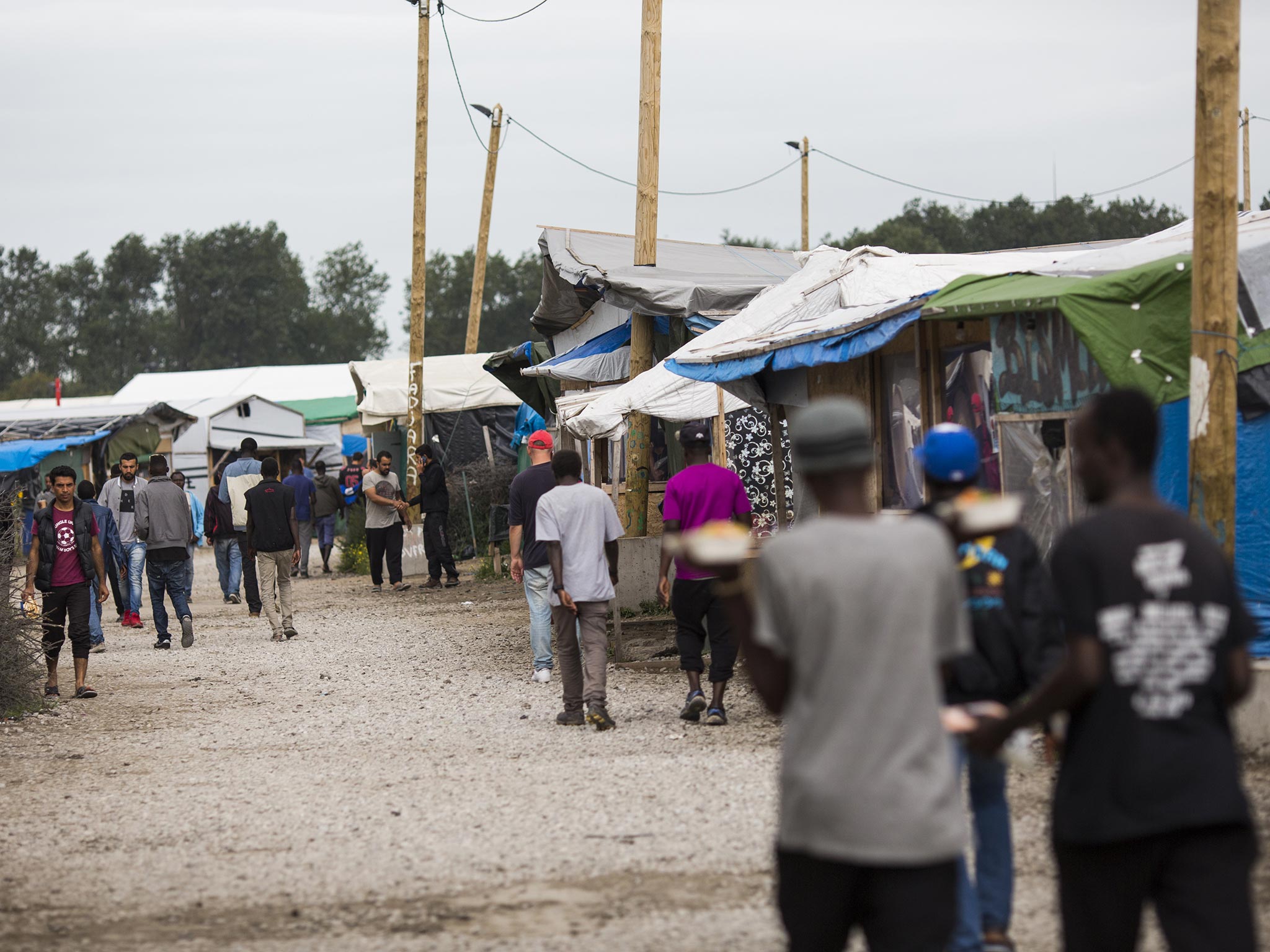 &#13;
Mr Cazeneuve has pledged to 'unblock Calais'&#13;