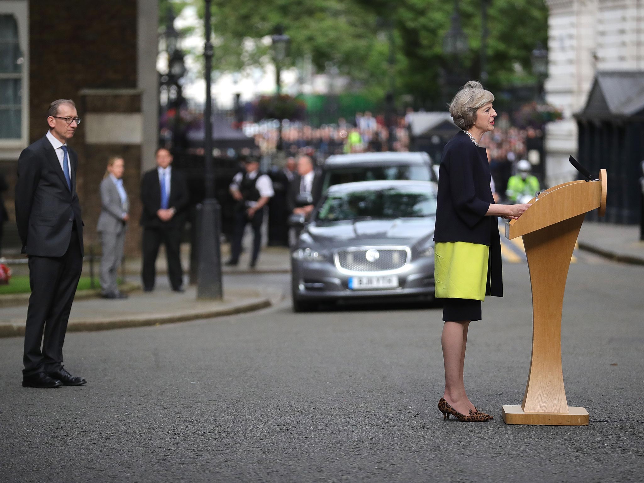 The new Prime Minister pledged, on the steps of Number 10, that helping struggling families will be a key aim of her government