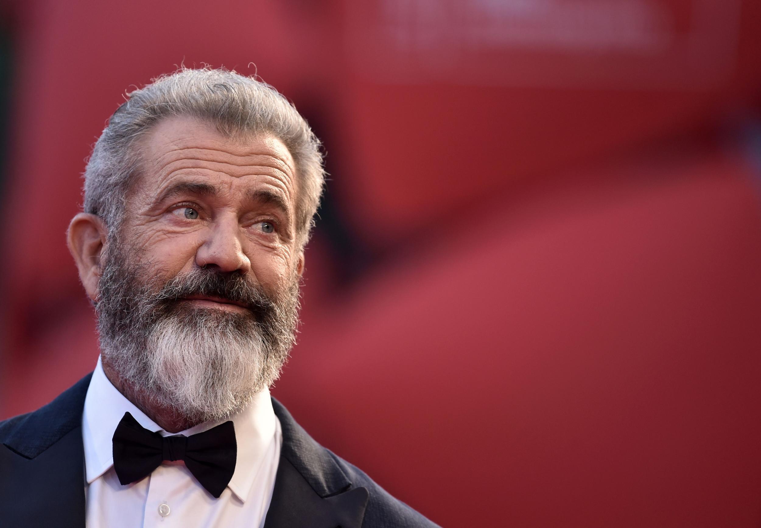 Mel Gibson at the Venice Film Festival