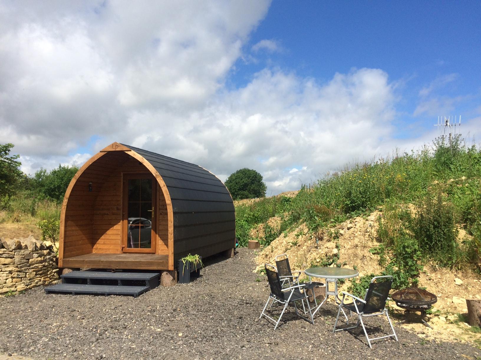 Camping doesn't have to mean tents. Many sites offer fun alternatives, from "eco pods" to log cabins