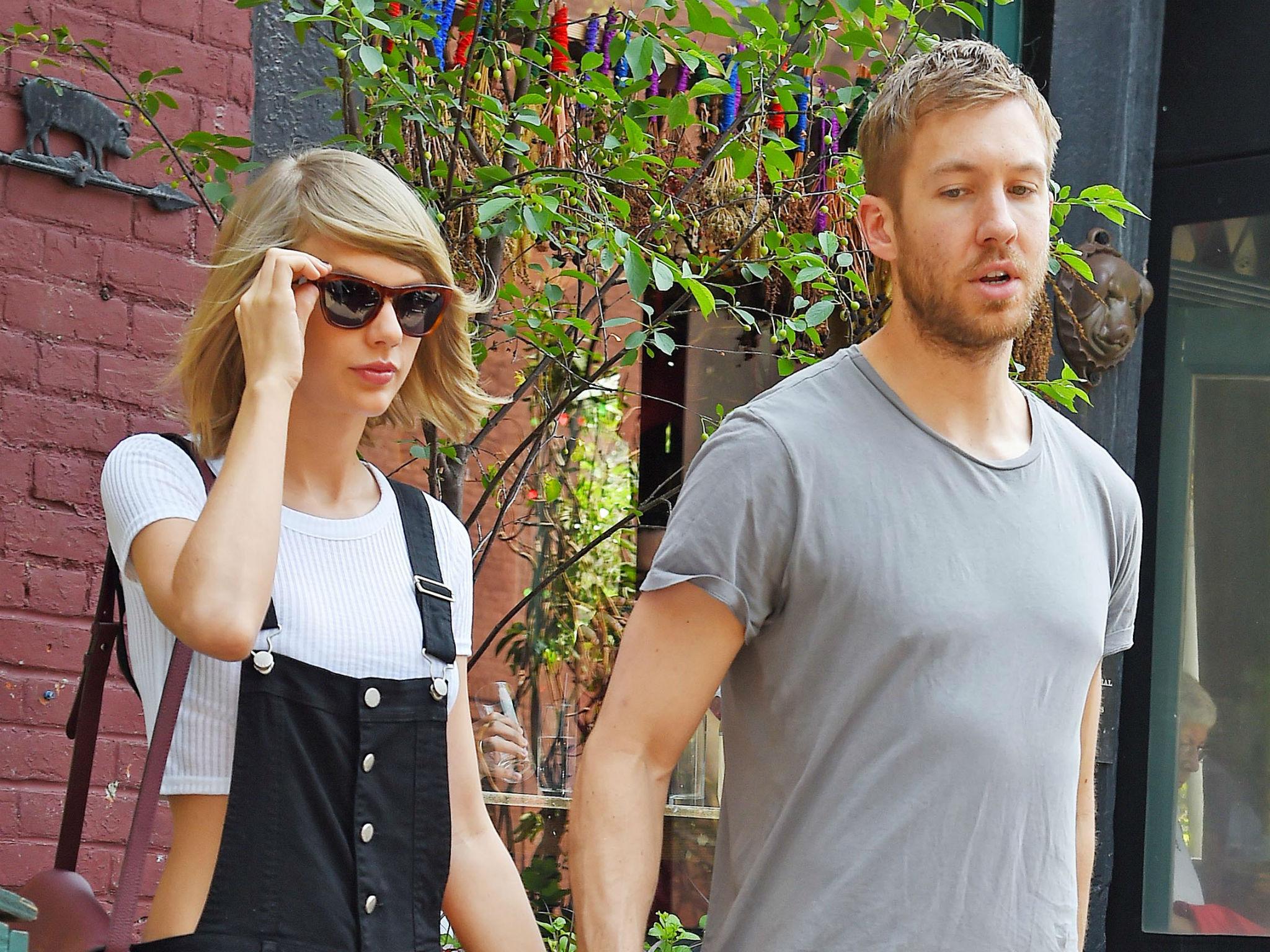 Taylor Swift and Calvin Harris