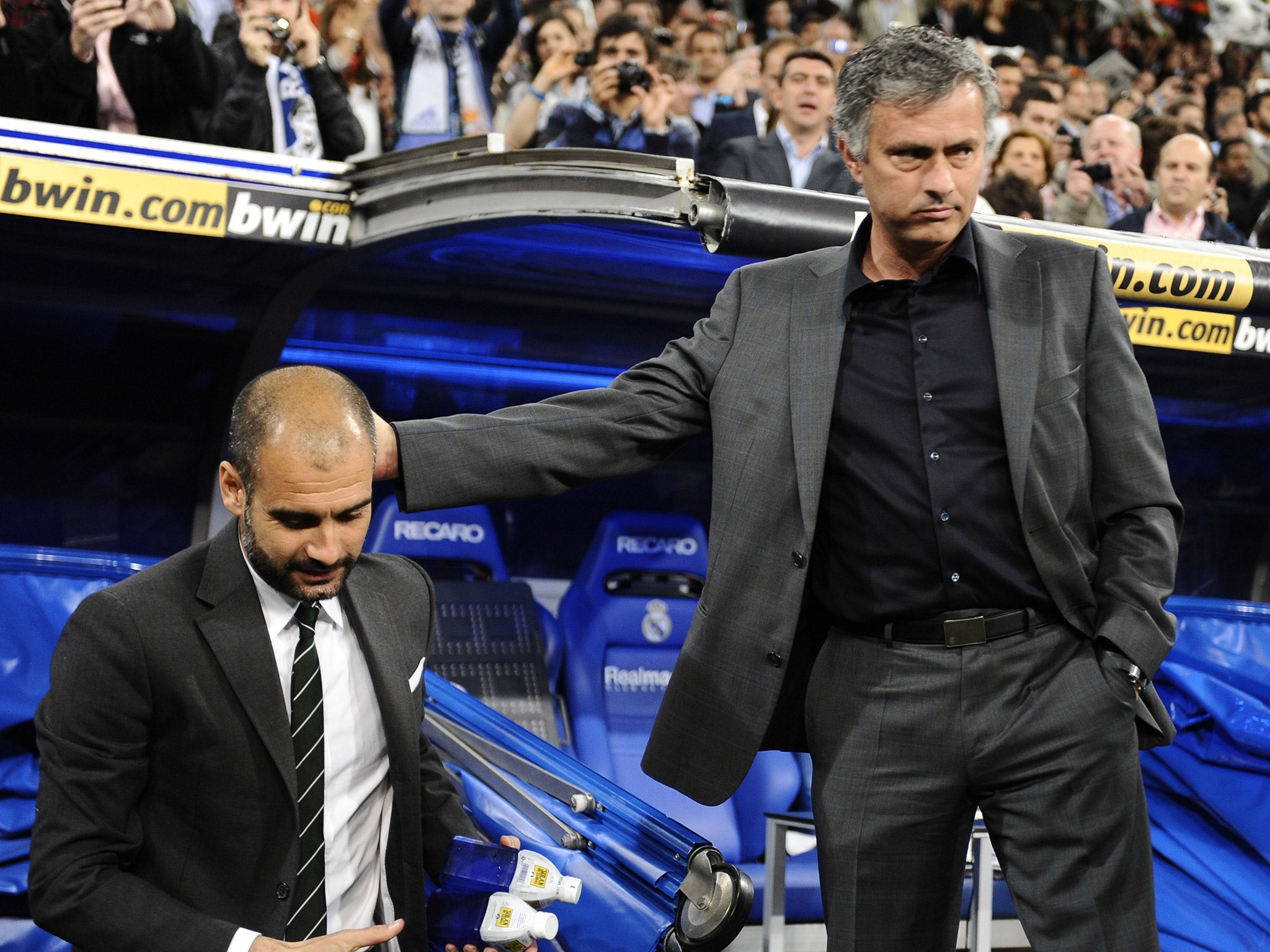 Pep Guardiola and Jose Mourinho's rivalry stretches back years