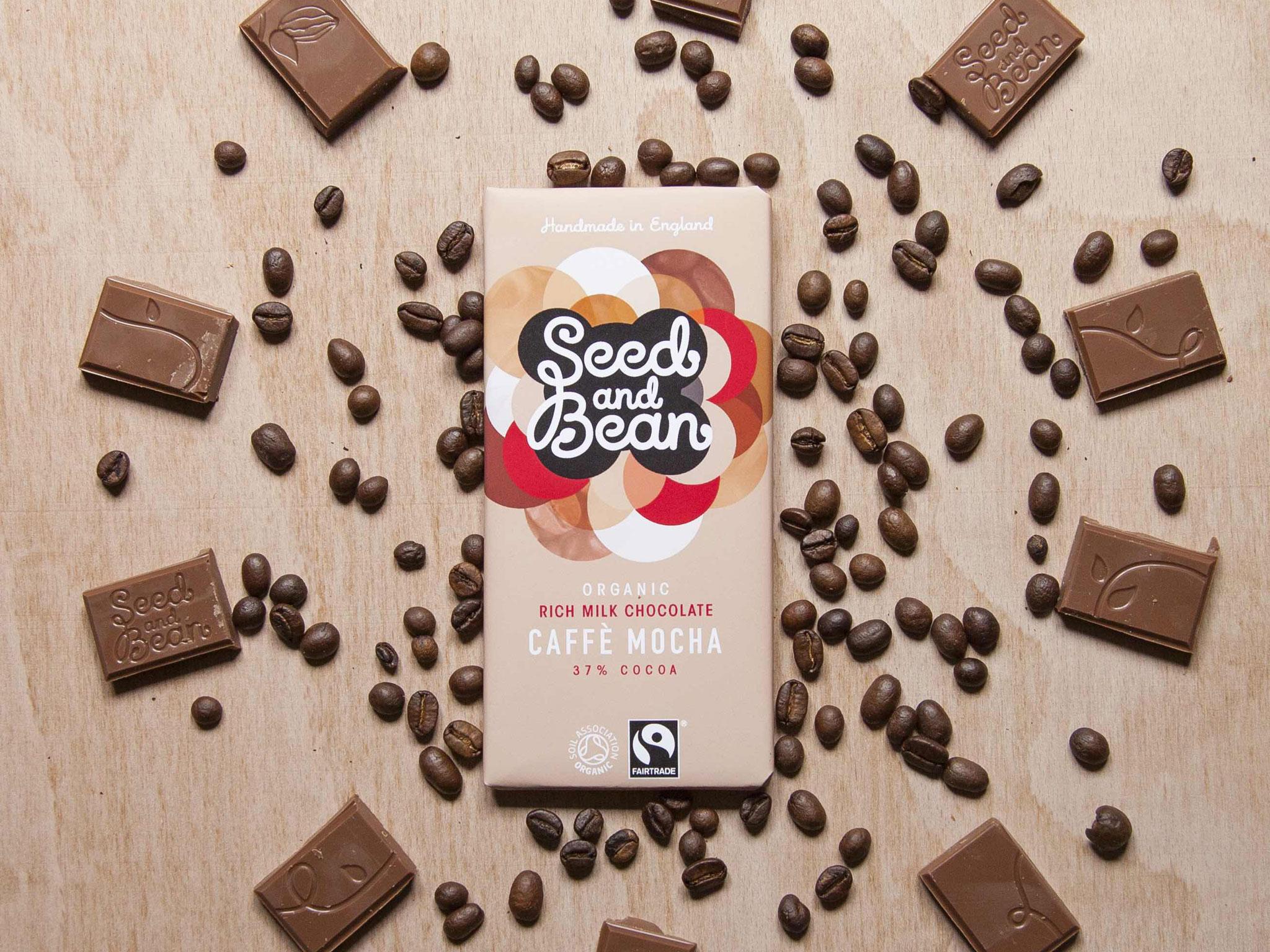 With only 36 per cent cocoa, Seed and Bean’s offering has a rich, milky flavour, and a not-overpowering coffee kick