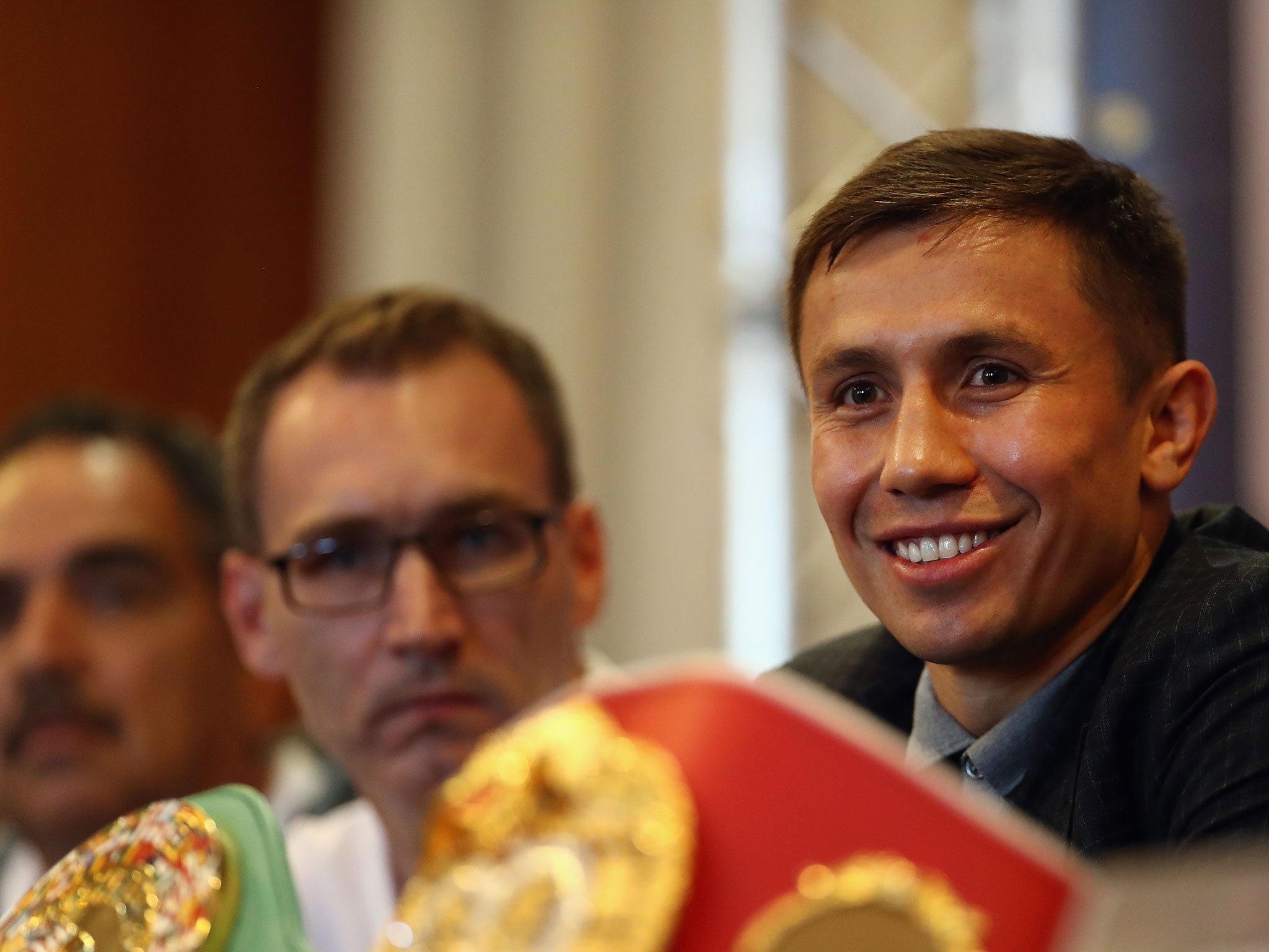 
Golovkin is unbeaten in 35 fights and has knocked out his last 22 opponents 