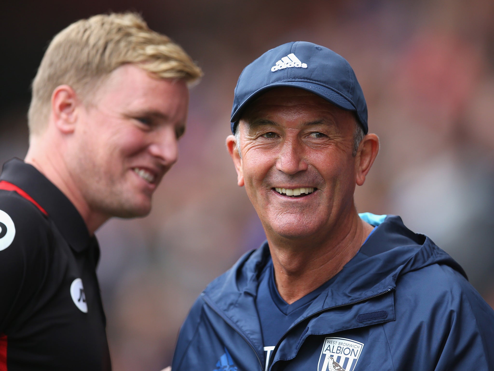 Pulis, right, openly criticised his club's board on Friday