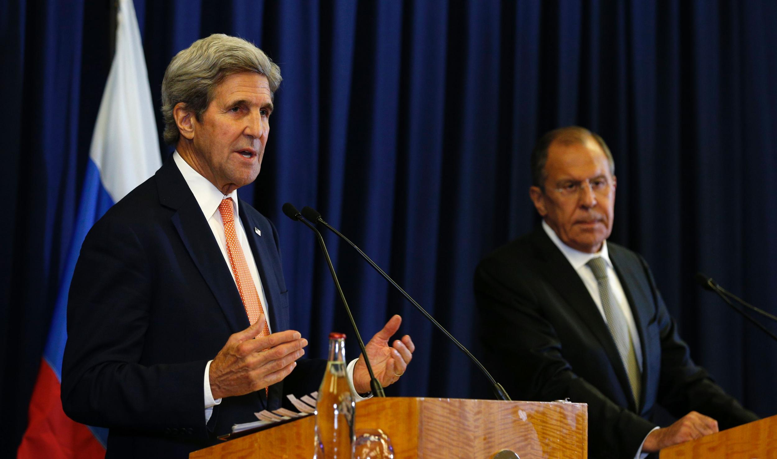 John Kerry and Sergey Lavrov reached the deal late on Friday night