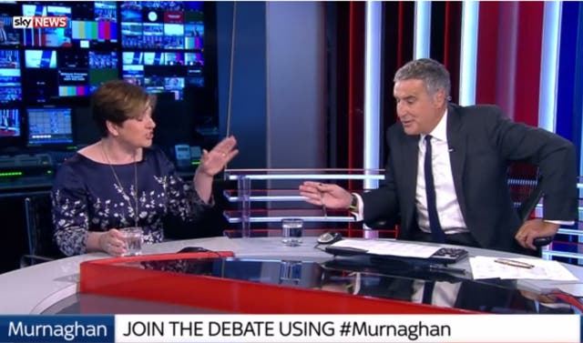 The shadow foreign secretary accused Dermot Murnaghan of ‘pub quizzing’