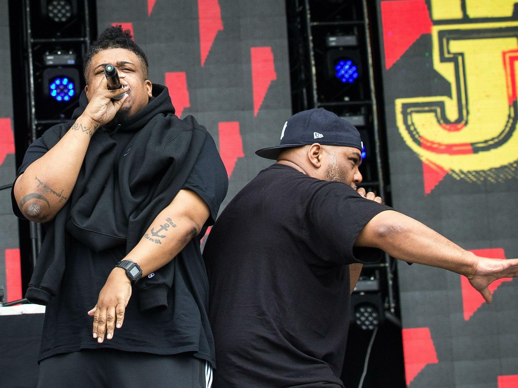 Always a unit: De La Soul perform at the Parklife music festival at Heaton Park in Manchester