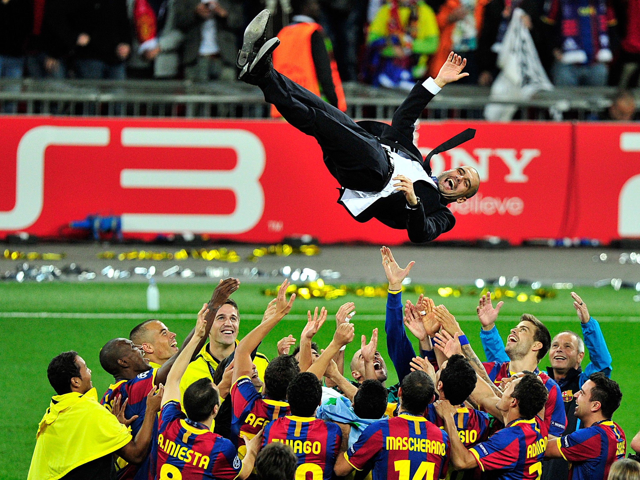 Pep Guardiola has already enjoyed European success with Barcelona