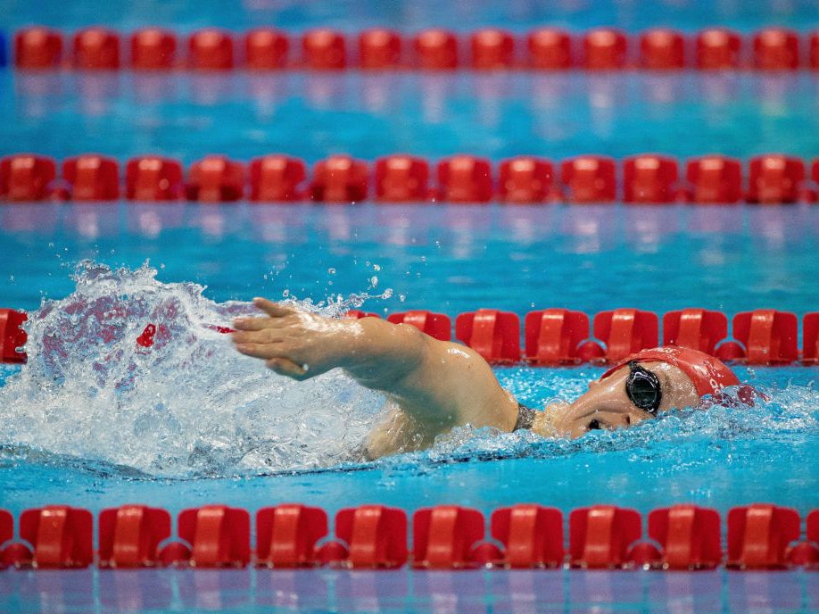 Ellie Simmonds of Great Britain competing in the Women's 200m IM yesterday in Rio