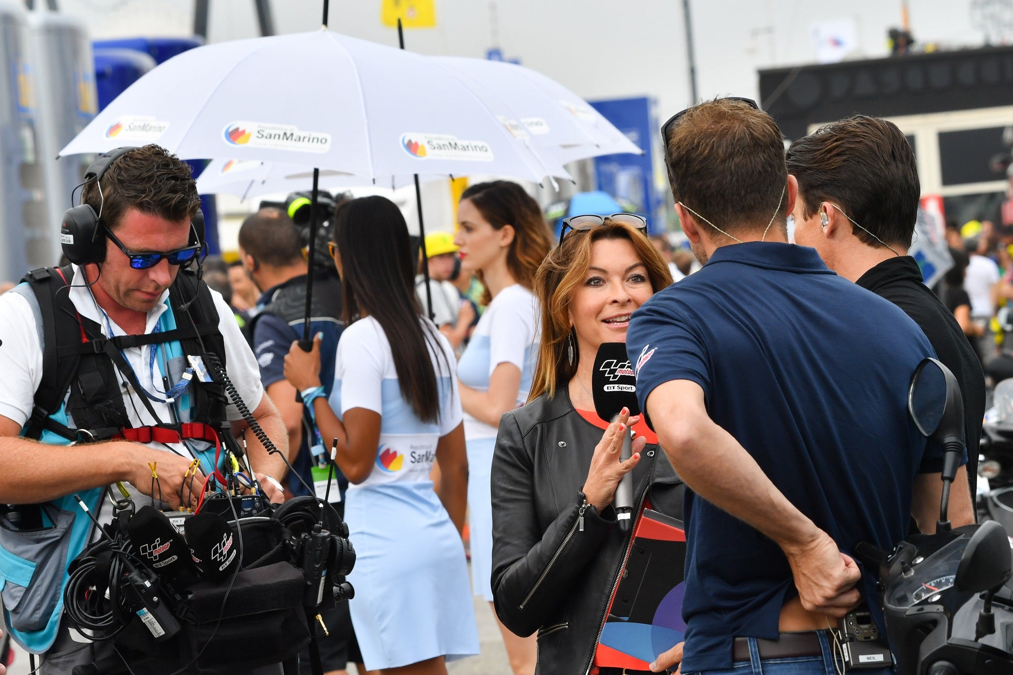 Suzi Perry returned to MotoGP coverage this year with BT Sport