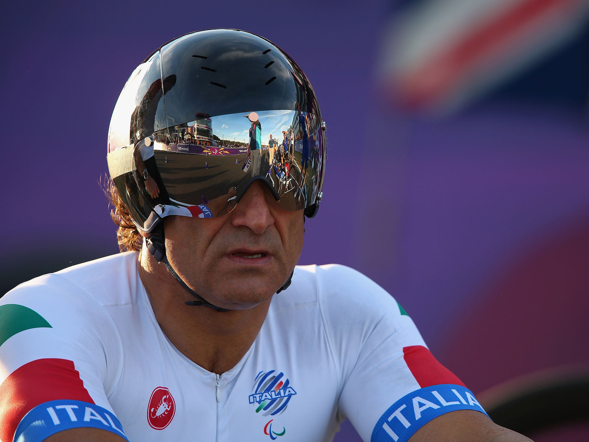 Zanardi lost both of his legs in an Indy Car race (Getty Images)