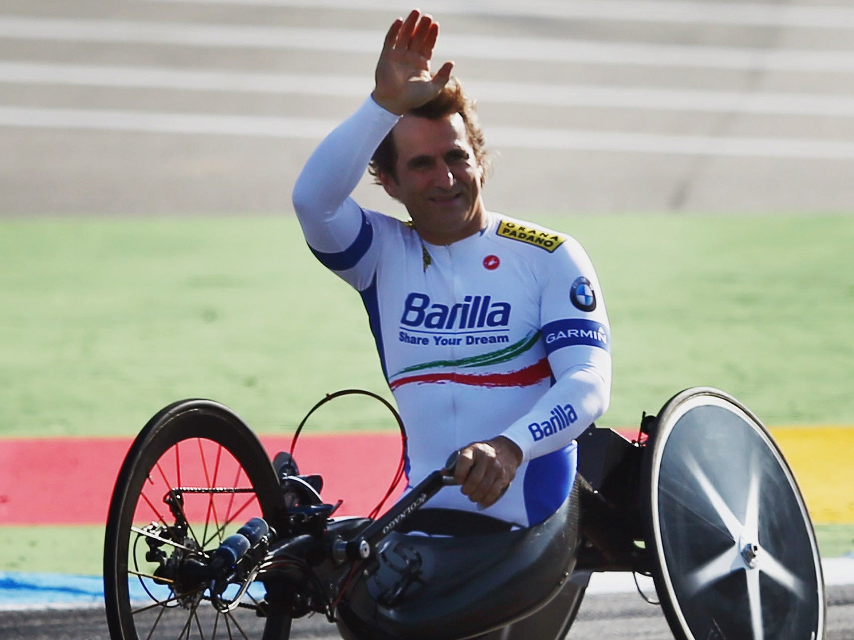 Alex Zanardi is a multiple-time Paralympic medallist