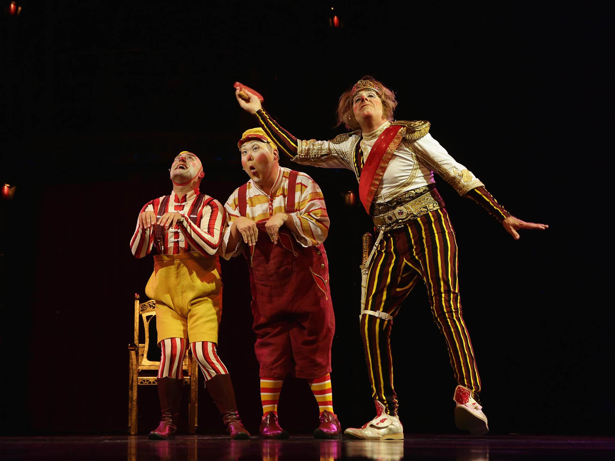 Cirque du Soleil is one of the most famous and fascinating show performances that still uses clowns and travels all over the world