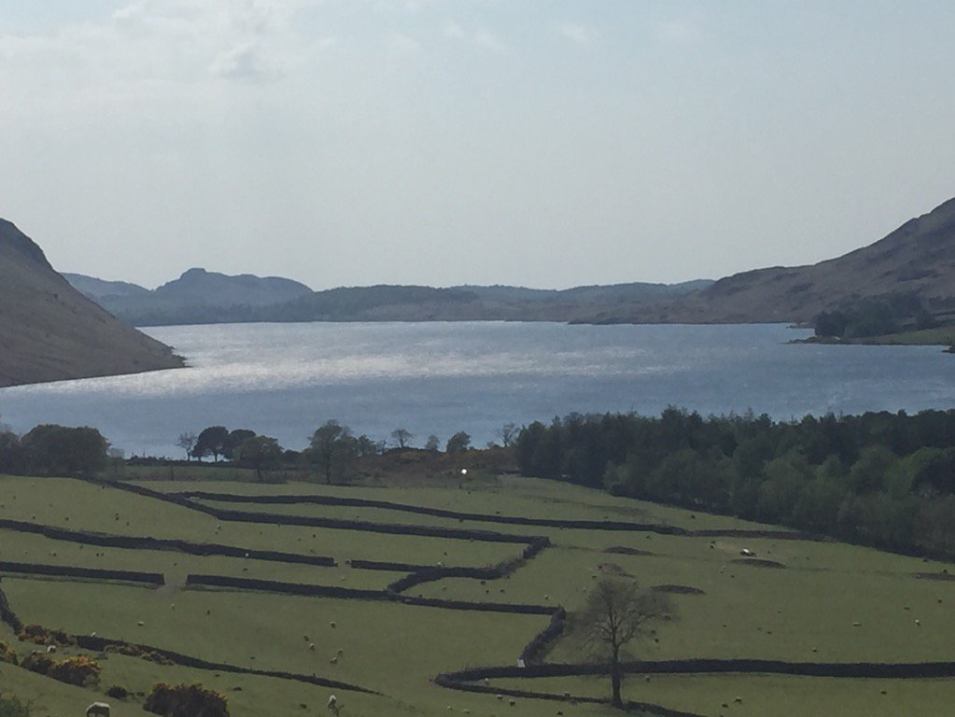 Dry stone walls, pictured by Sir Michael Barber