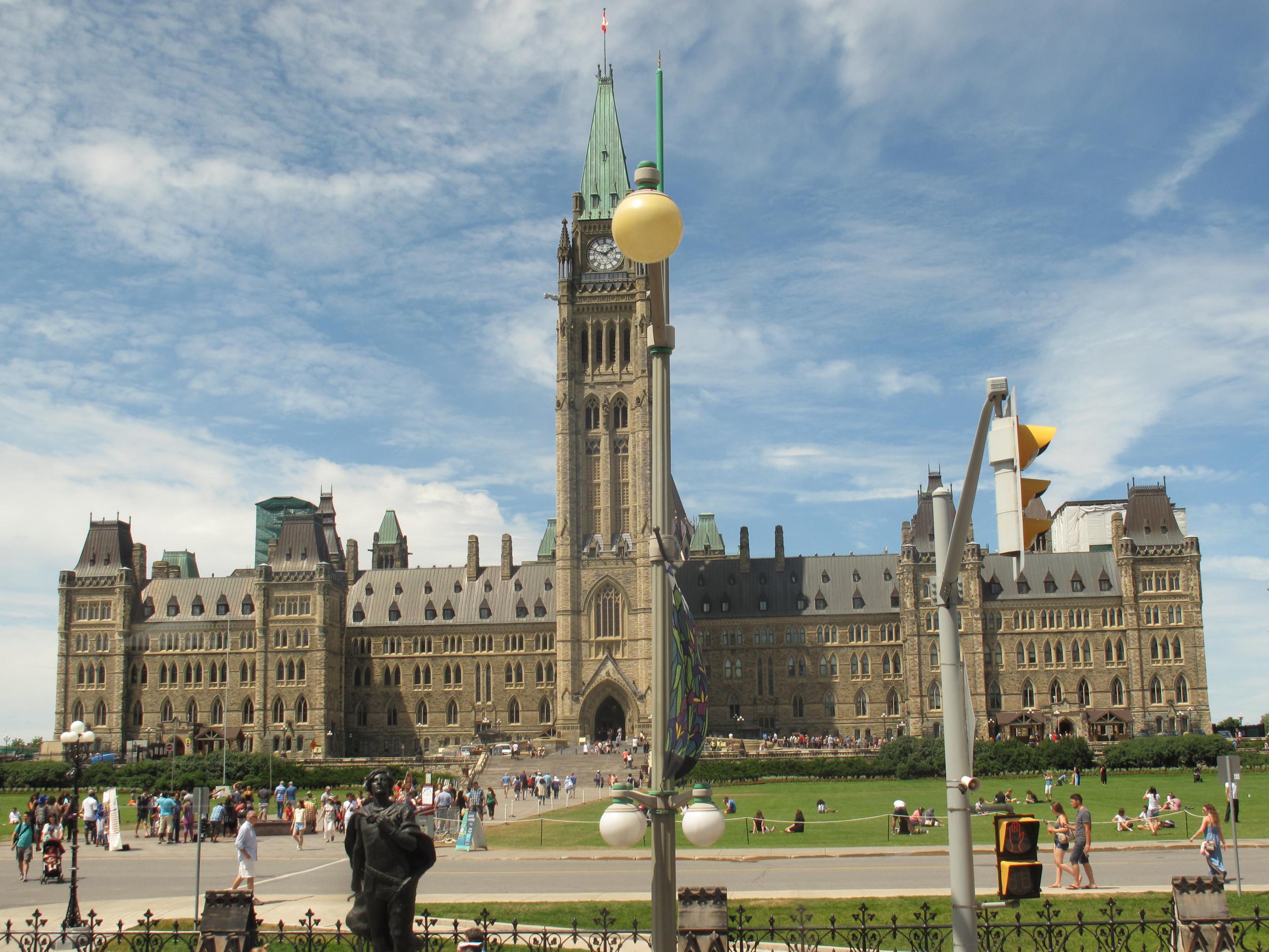 The Parliament building