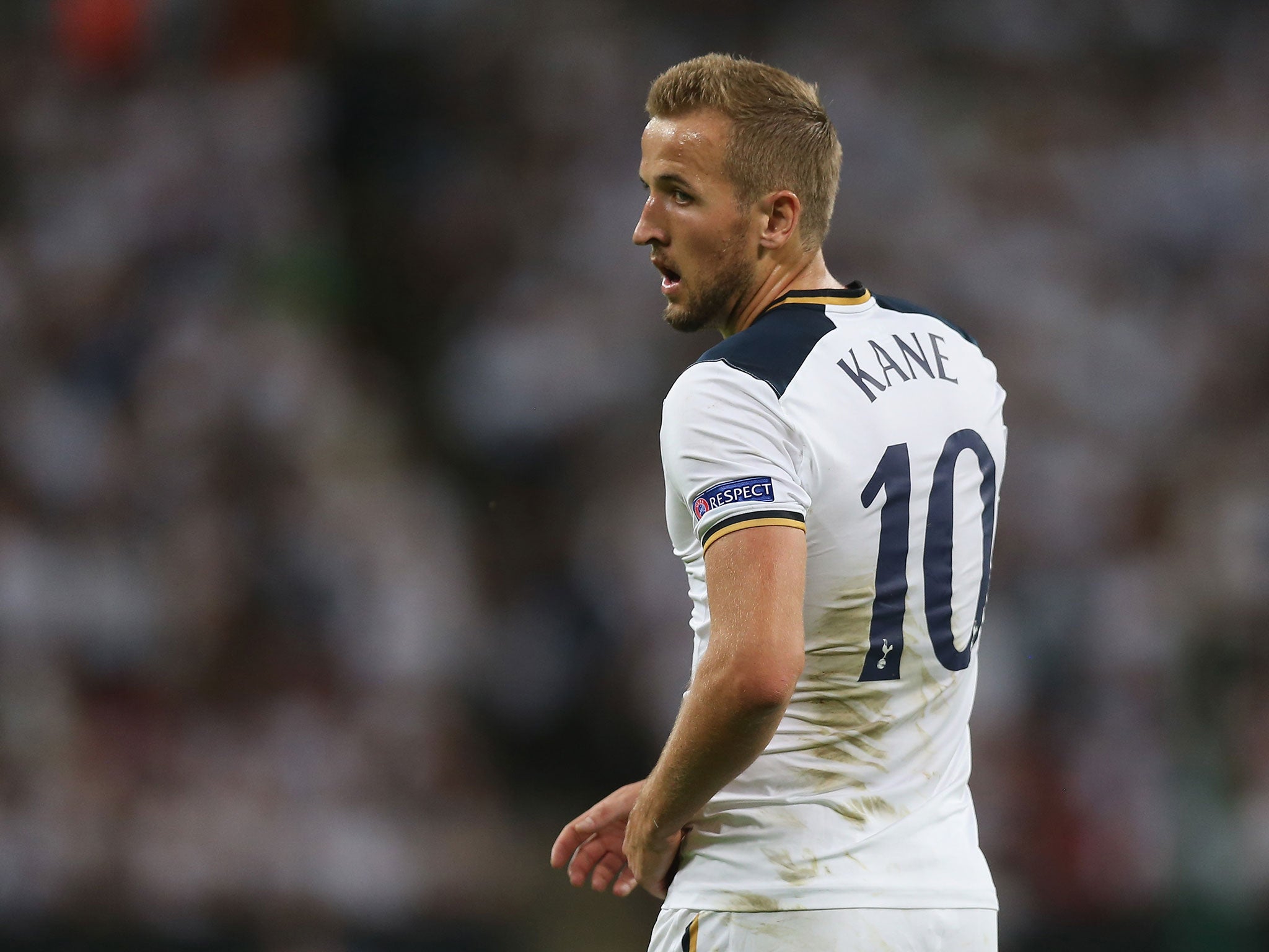 Harry Kane struggled to make an impression Wednesday night's game against Monaco