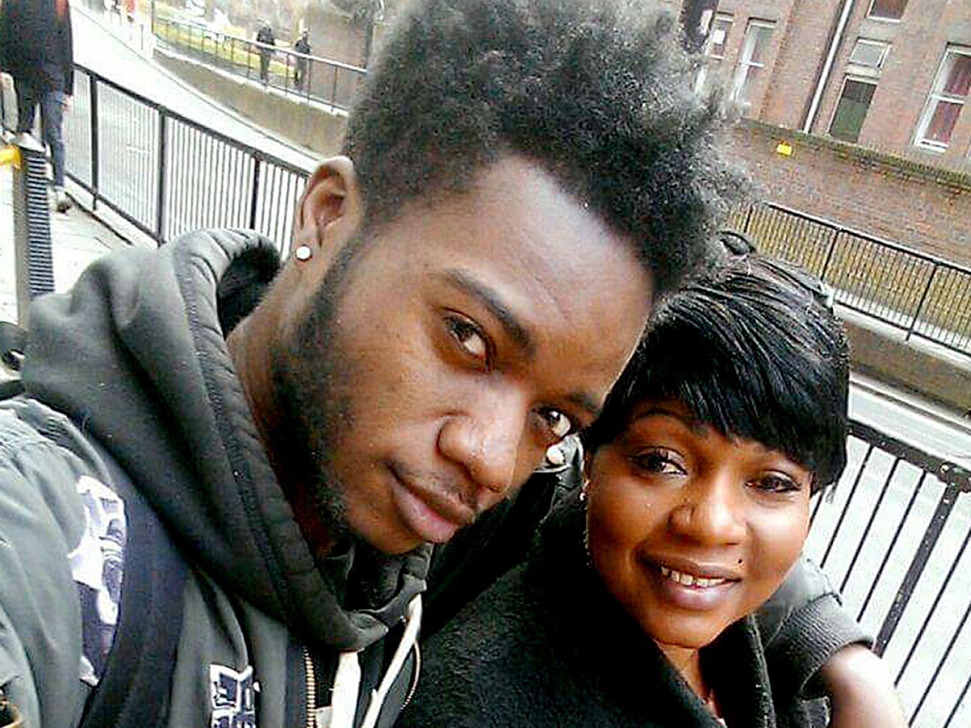 Bervil Ekofo and his mother Maymie Botamba. Mr Ekofo was shot dead at his aunt's house in East Finchley