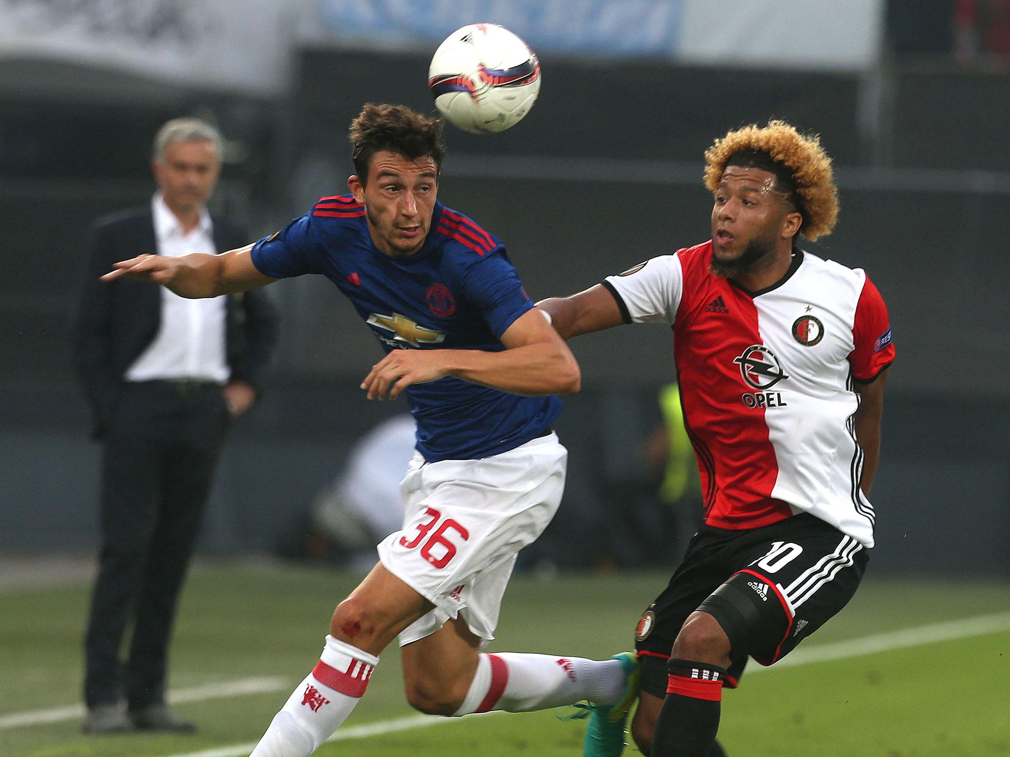 Delivered a workman like performance but was left wanting when Feyenoord unleashed their counter-attacks.