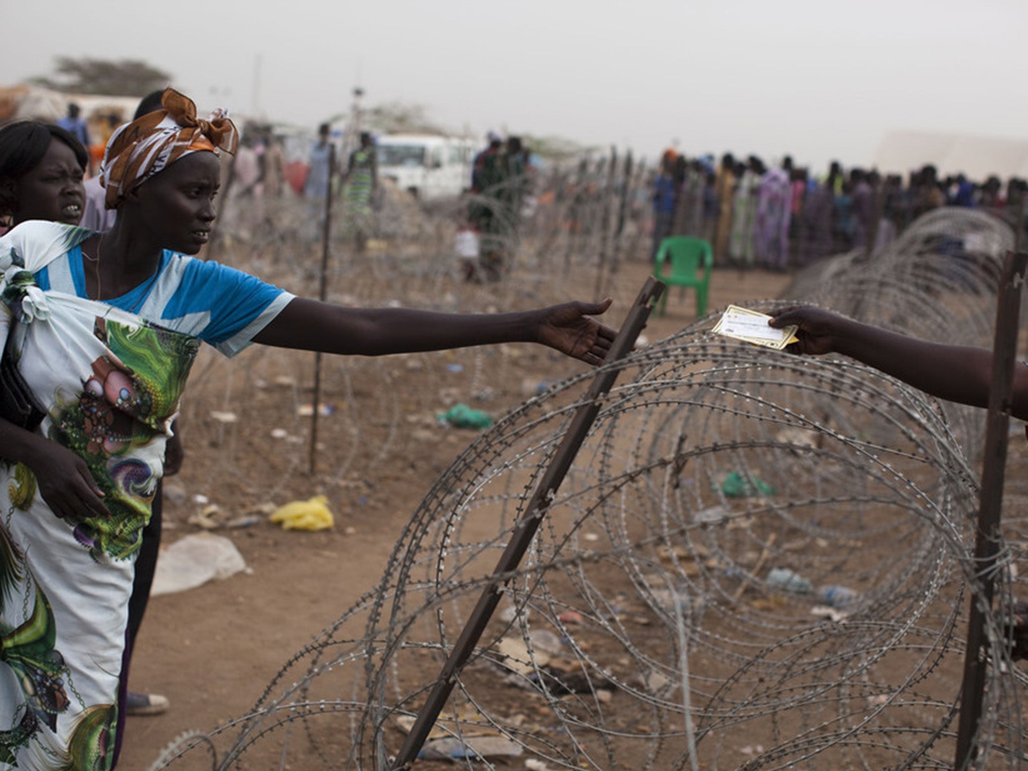 Life in a refugee camp in Juba, South Sudan