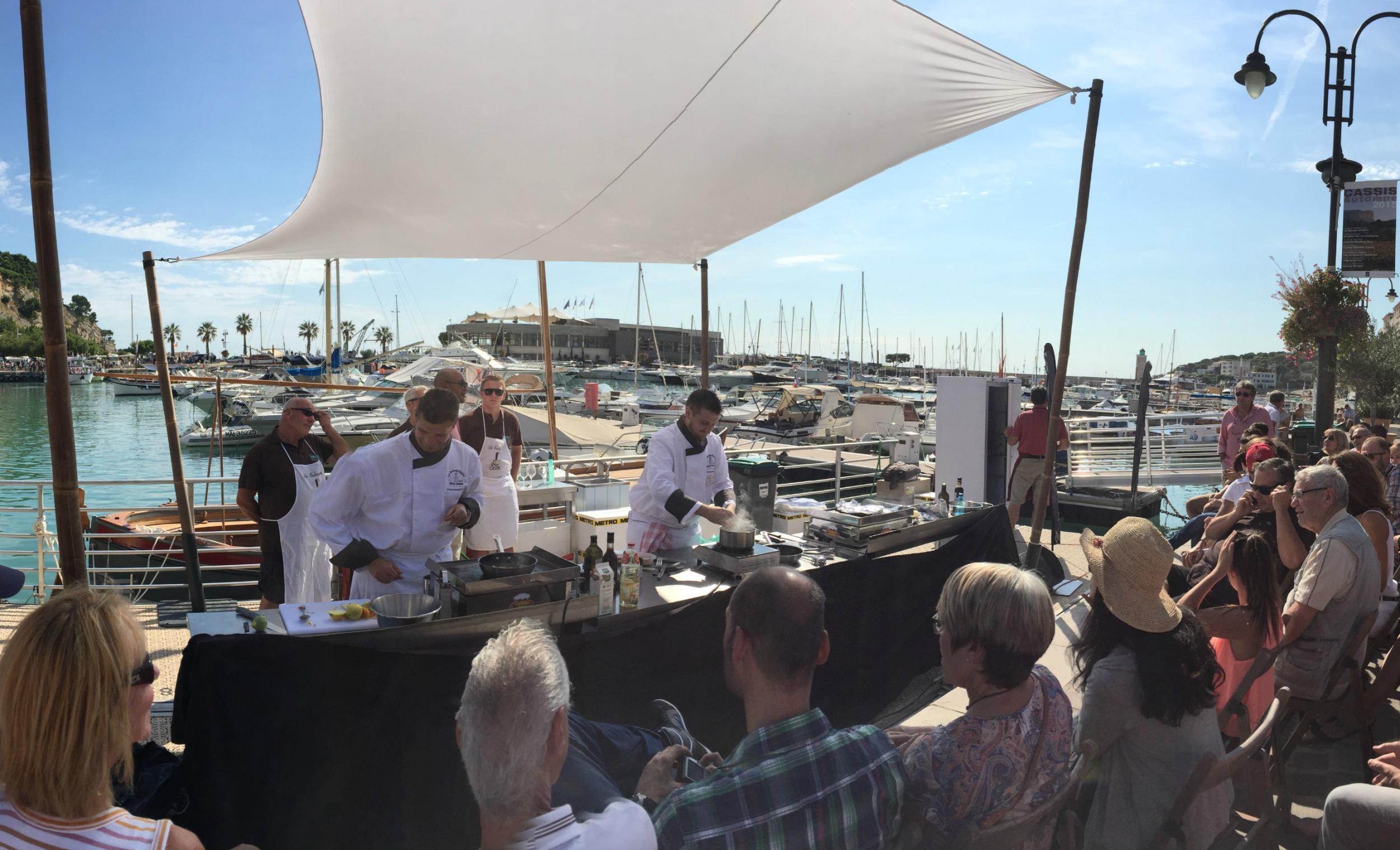 The region's top chefs take rare leave of their kitchens to give demonstrations at the culinary jamboree