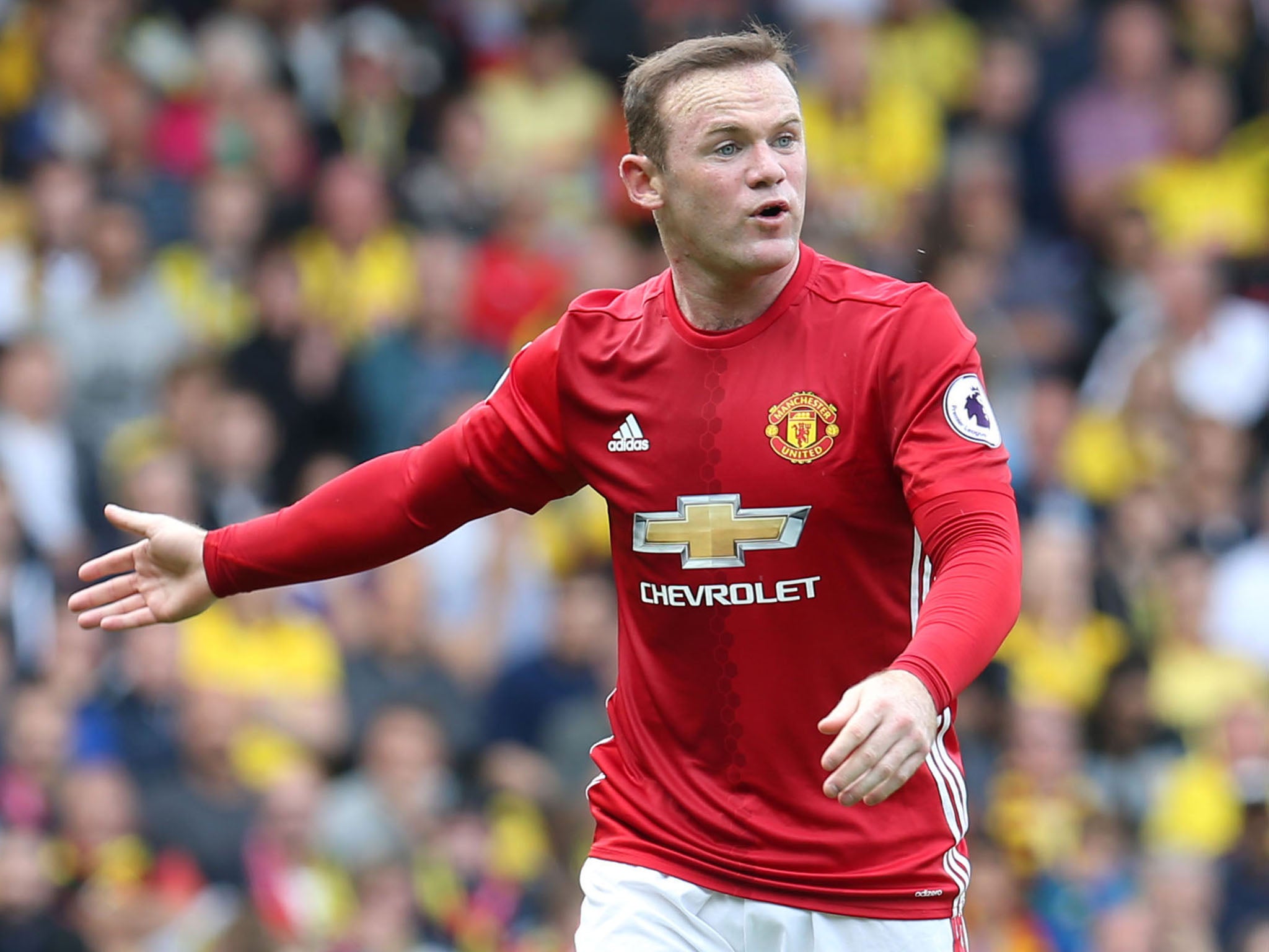 Wayne Rooney had a poor game against Watford