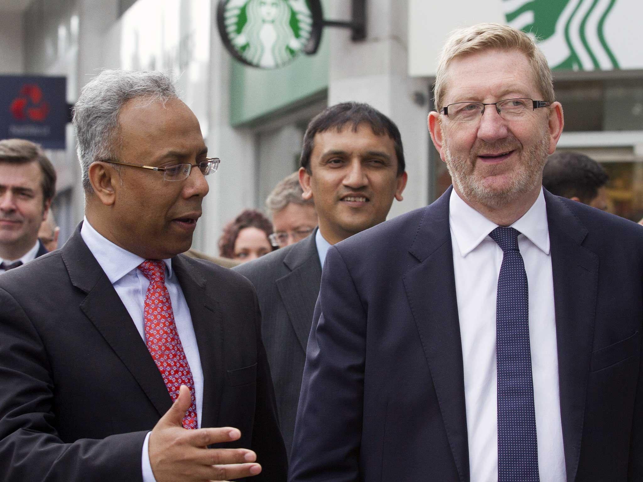 Unite General Secretary Len McCluskey was one of Rahman's most high profile supporters