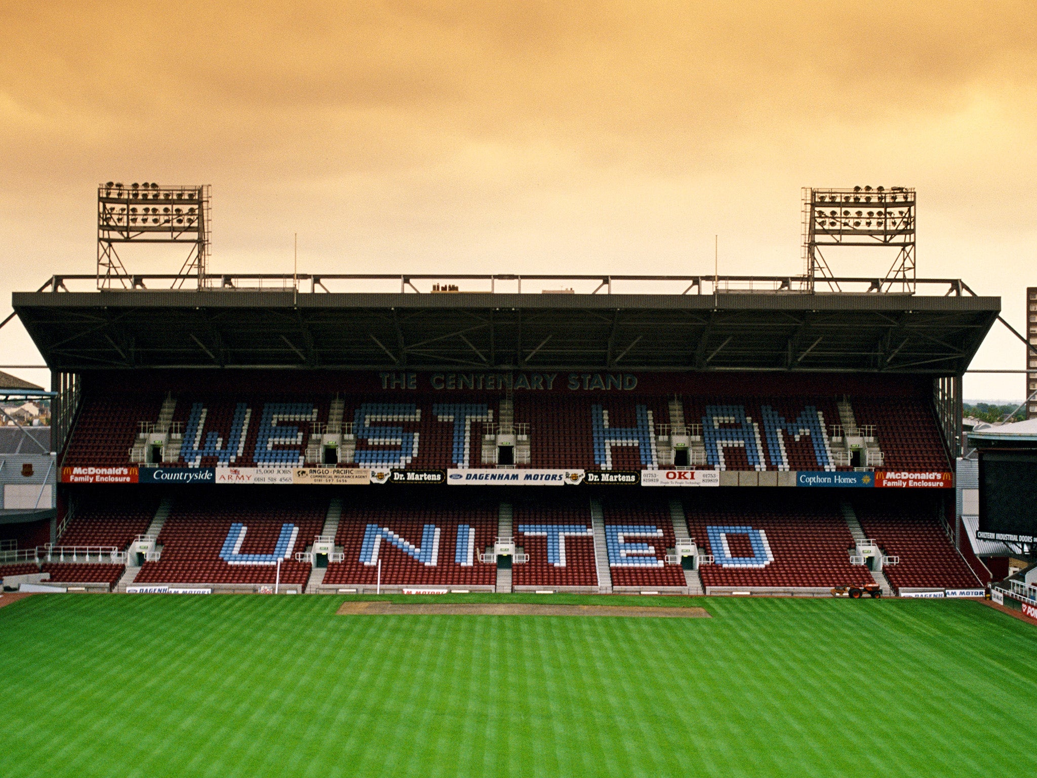 West Ham left Upton Park over the summer