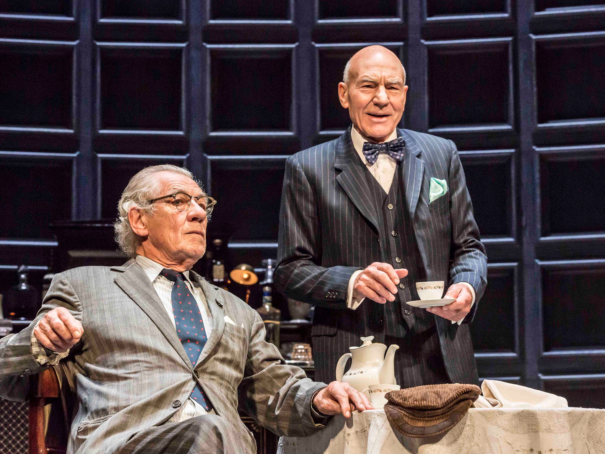 Ian McKellen and Patrick Stewart are once again the perfect pair, bringing their natural synergy to the stage