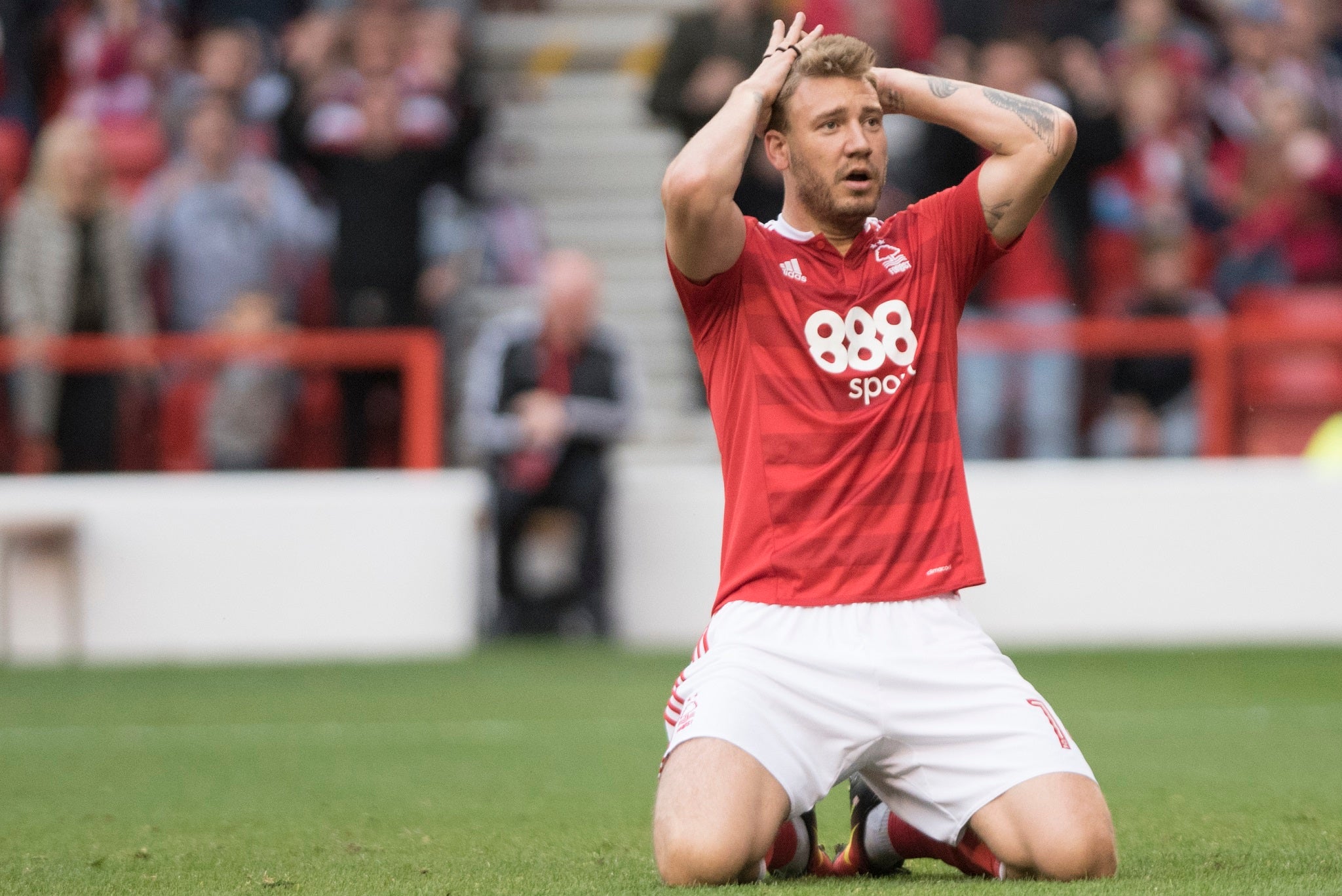 Nicklas Bendtner starts for Nottingham Forest against Arsenal in the EFL Cup