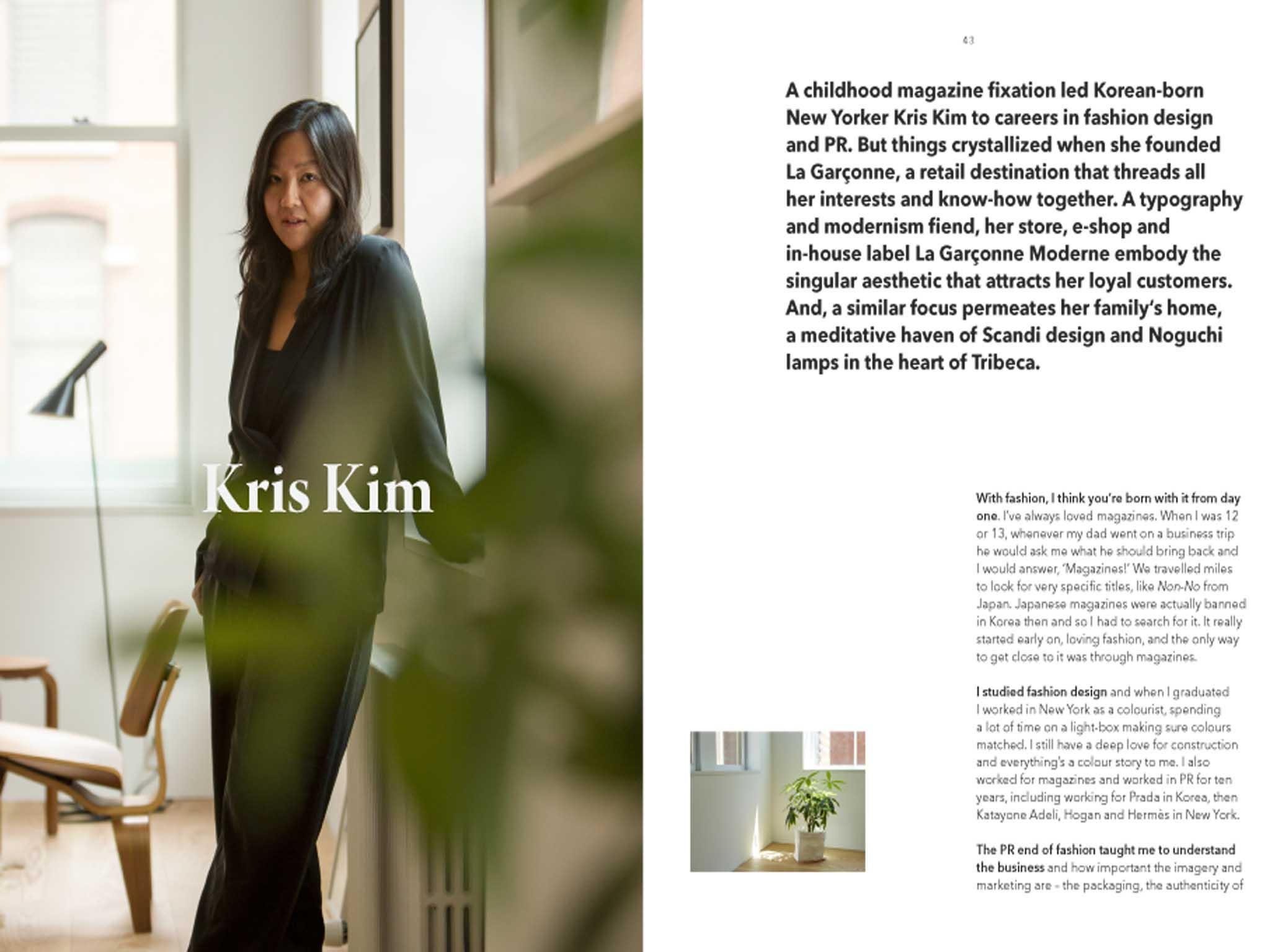 The New Garconne – Navaz Batliwalla interviews Kris Kim