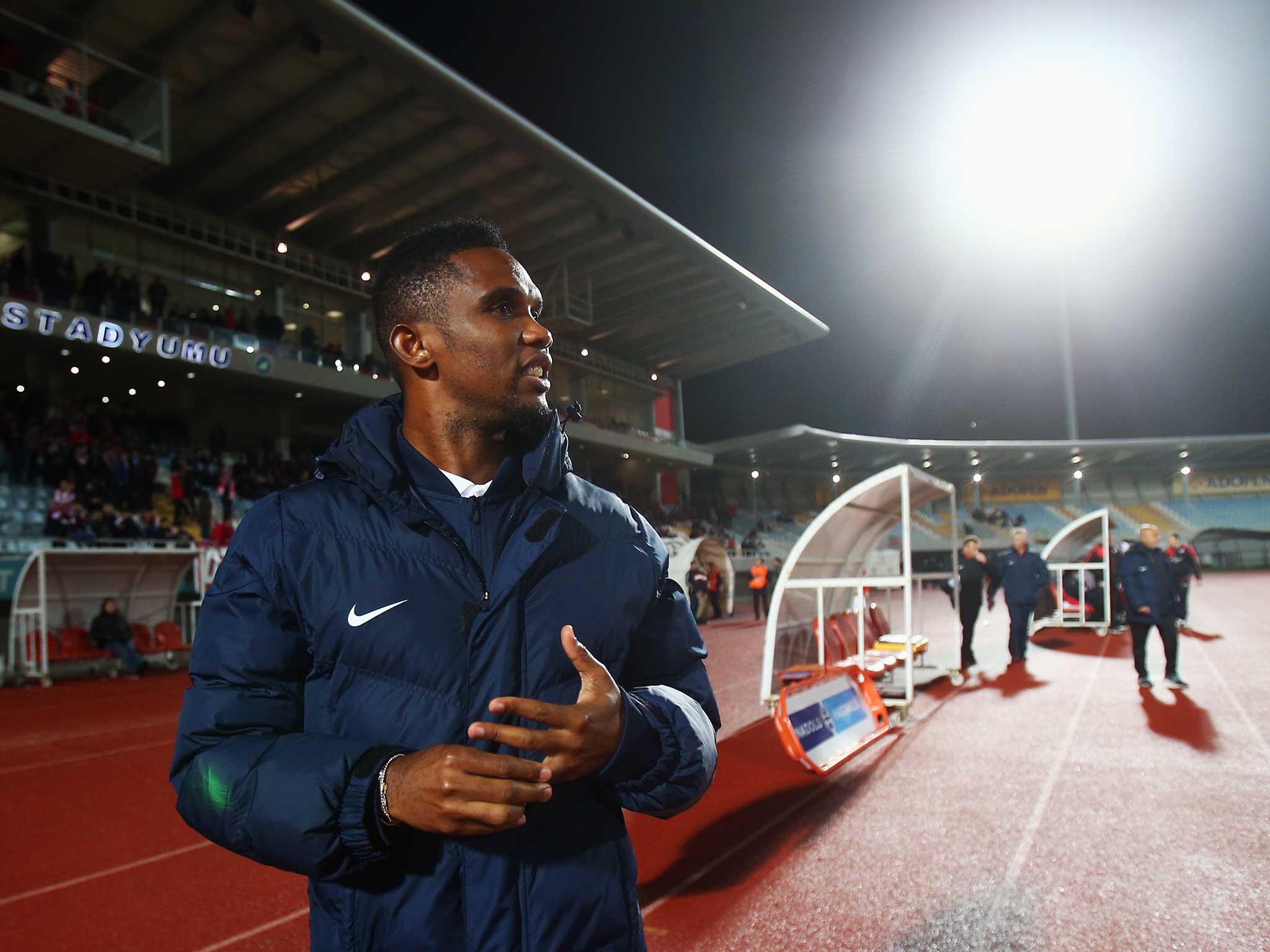 Samuel Eto'o had a brief spell as Antalyaspor manager last season