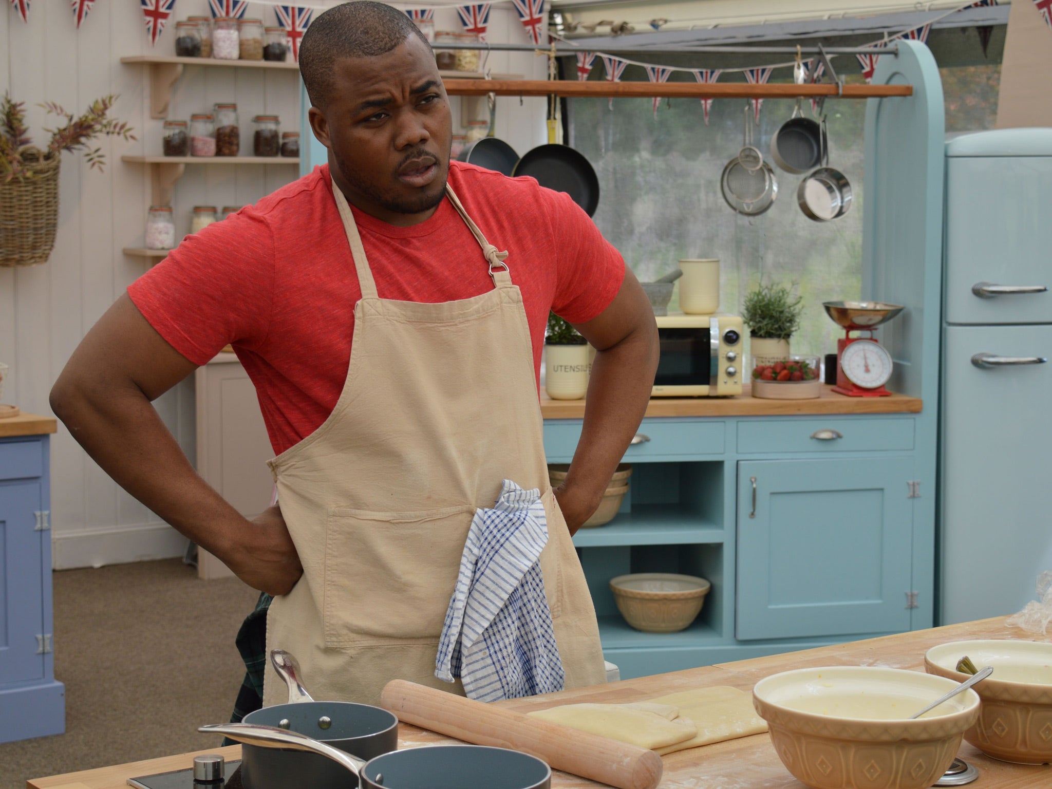 
Even the king of cool Selasi felt the pressure 