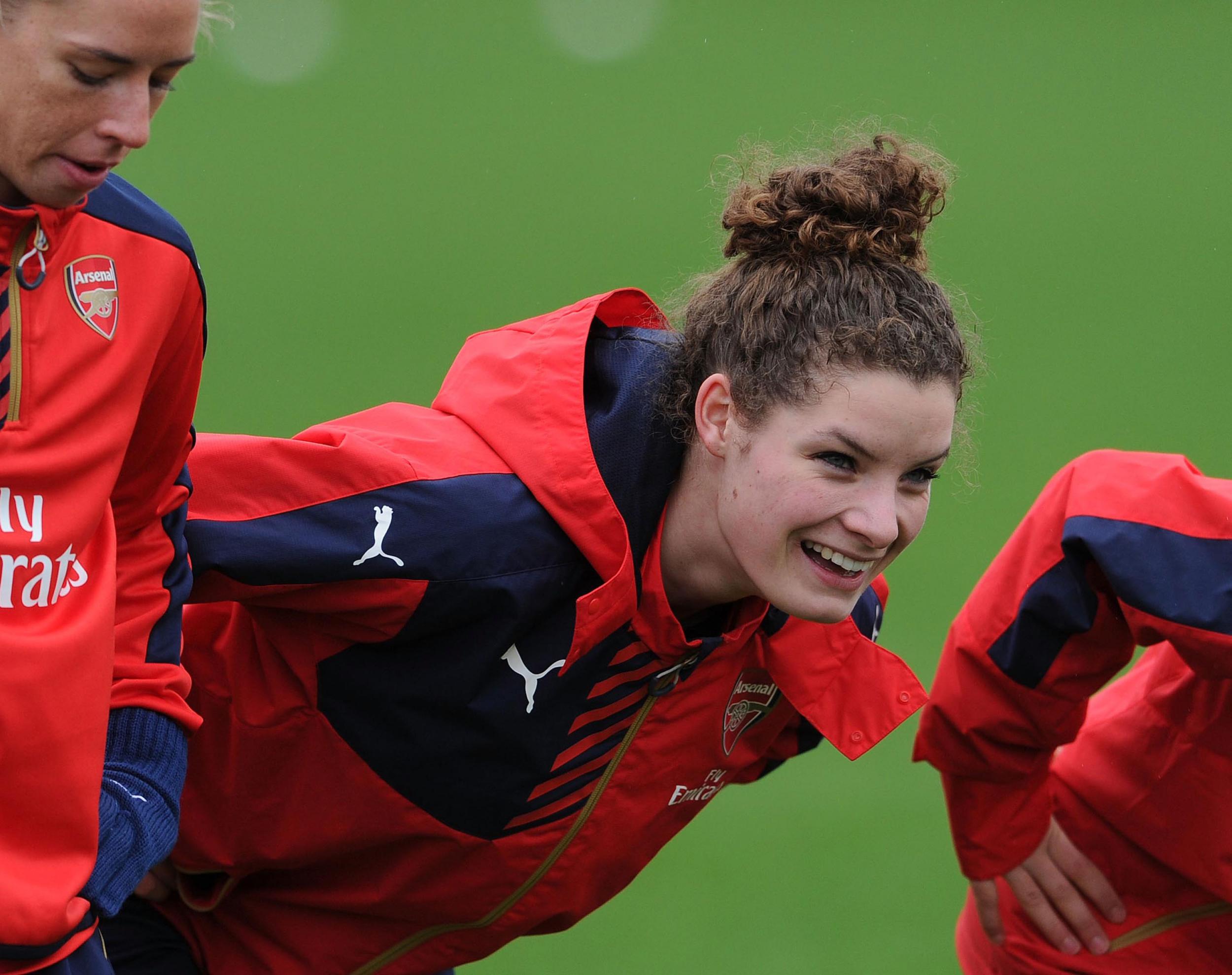 Dominique Janssen in training