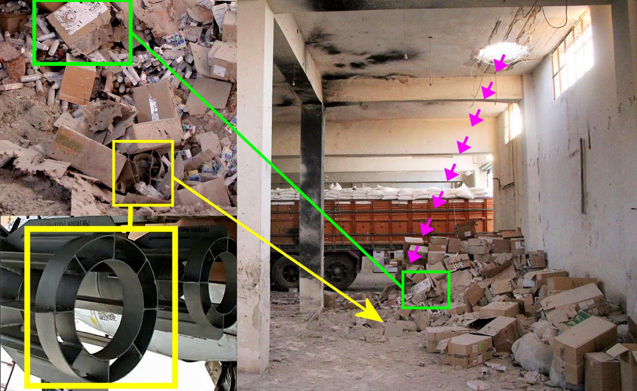 Image and annotation provided courtesy of Bellingcat