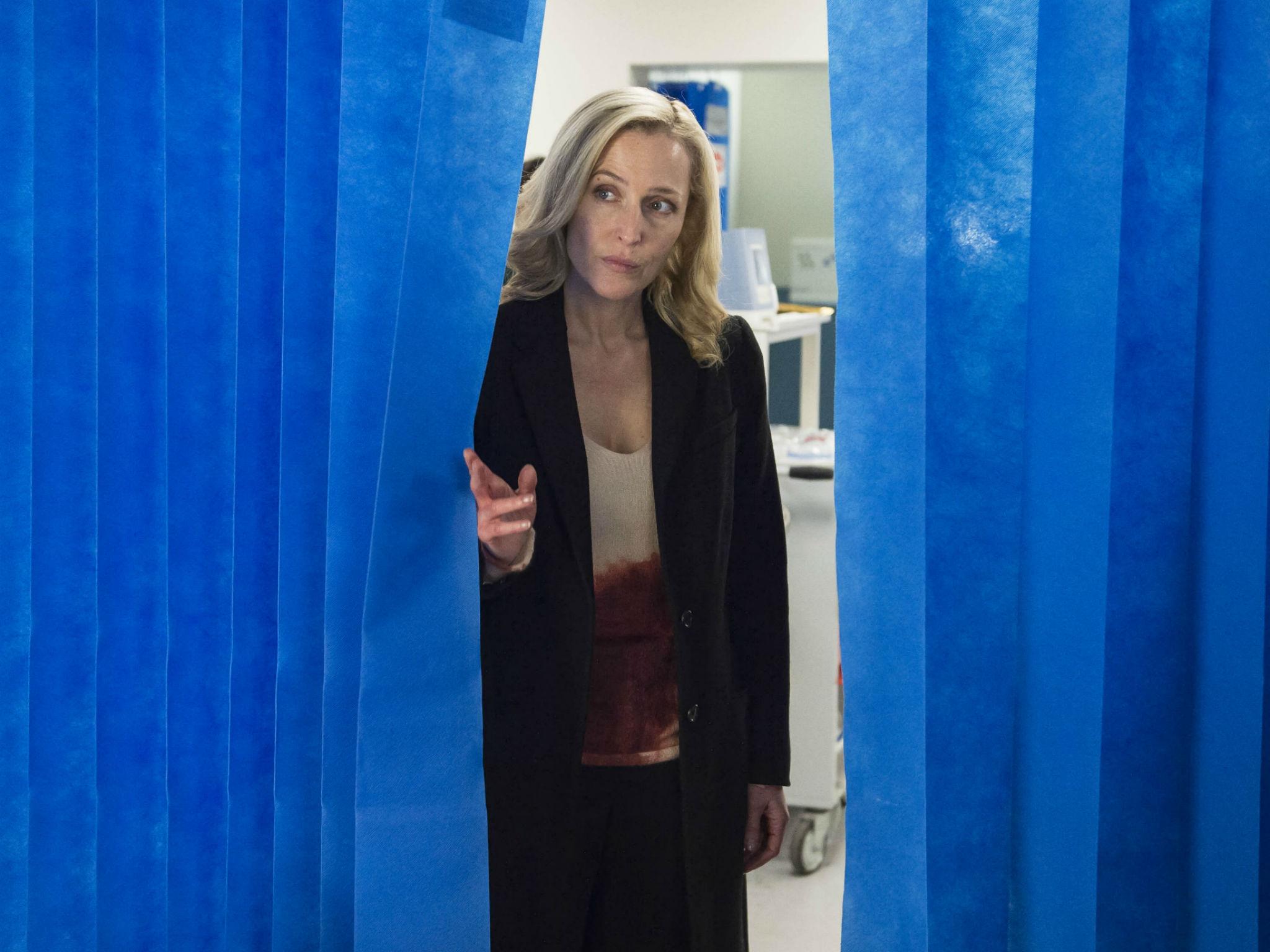 Gillian Anderson as DSI Stella Gibson in BBC crime drama The Fall