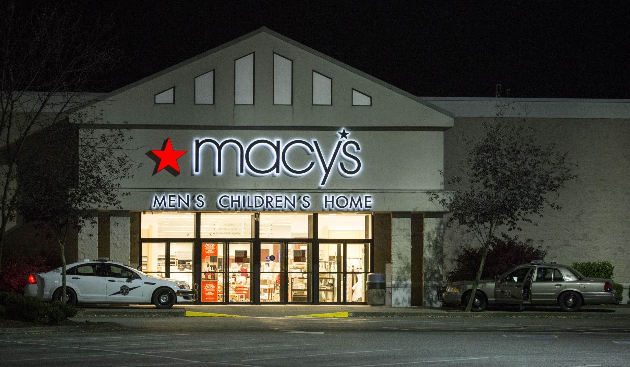 Four women were killed in the cosmetics section of Macy's