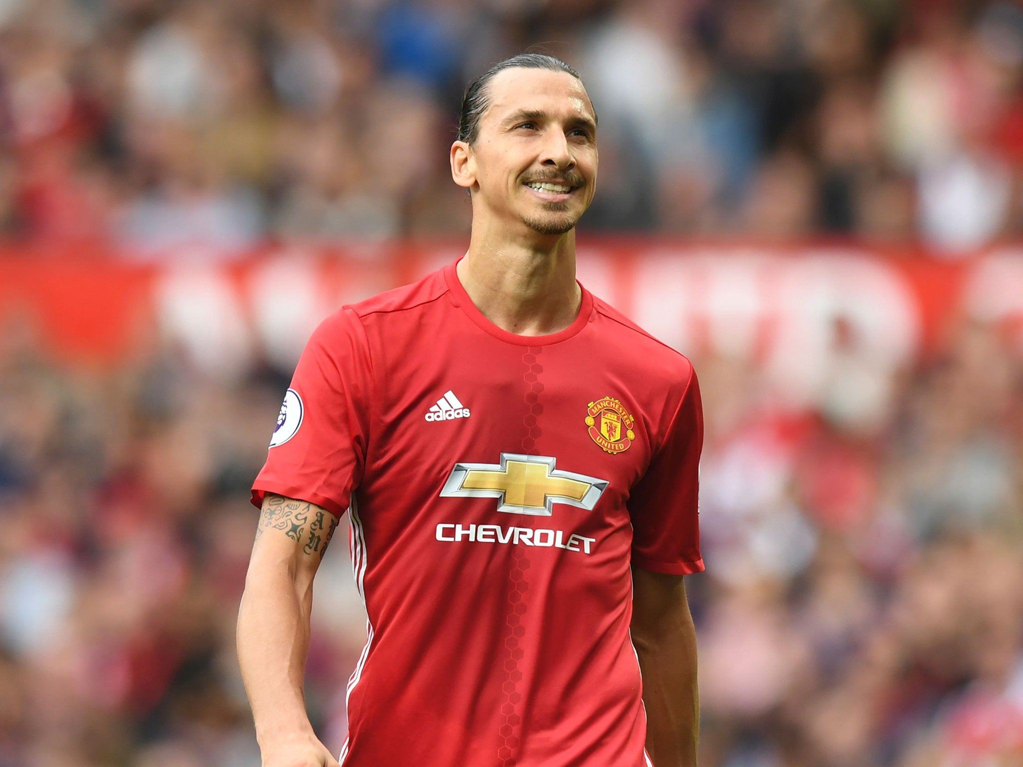 Ibrahimovic put on a masterful display against the defending champions